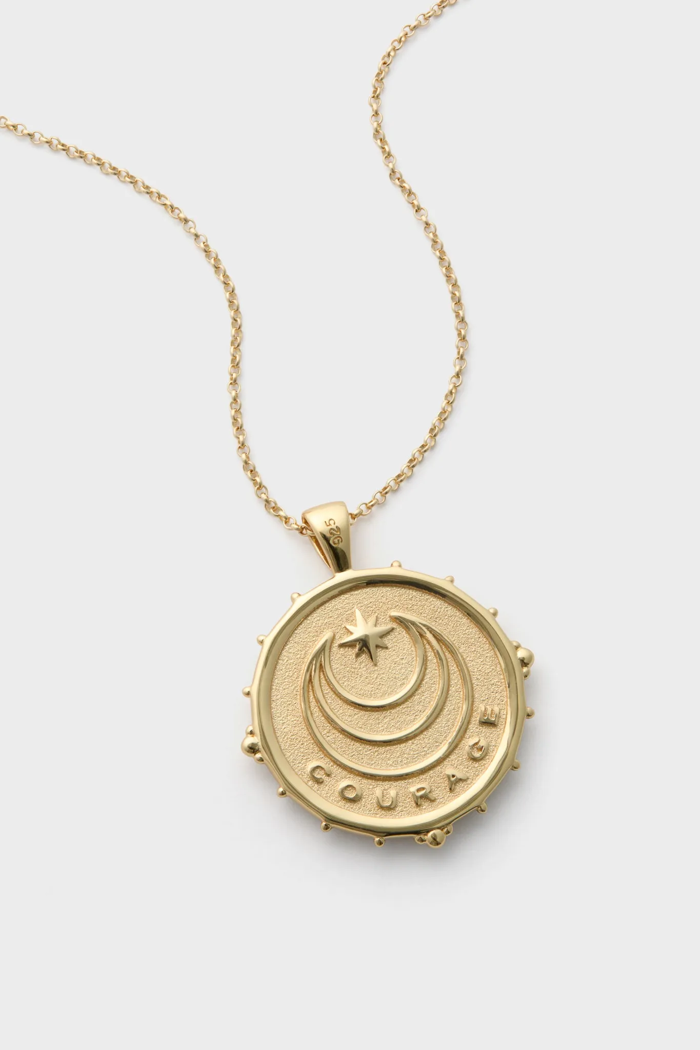 Gold Courage Horse JW Original Pendant Coin sold by Tuckernuck product image thumbnail 4