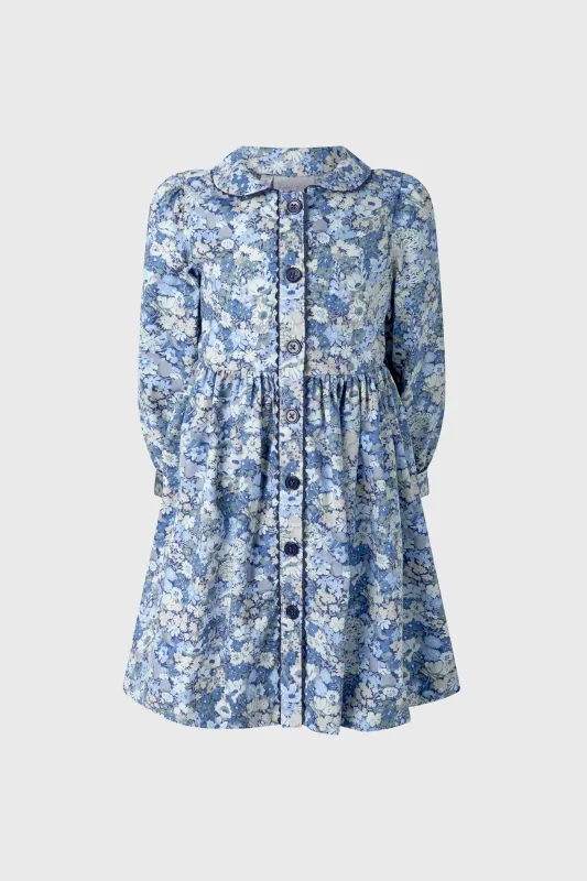 Long Sleeve Floral Button-Front Dress sold by Tuckernuck