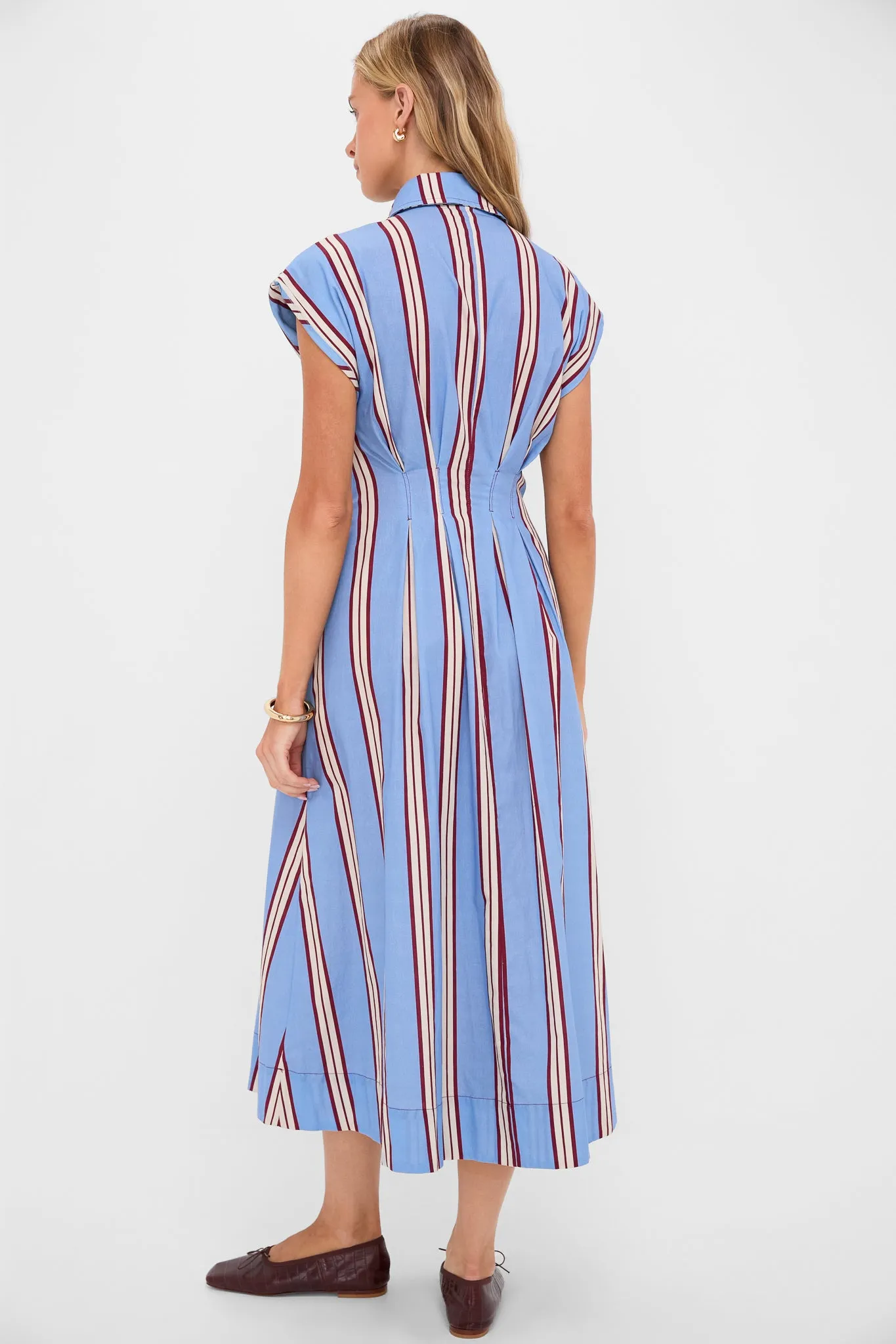 Striped Mirante Shirt Dress sold by Tuckernuck product image thumbnail 4