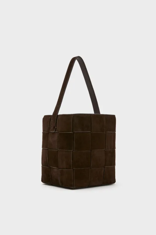 Woven Tmoro Suede Laith Top Handle Bag sold by Tuckernuck