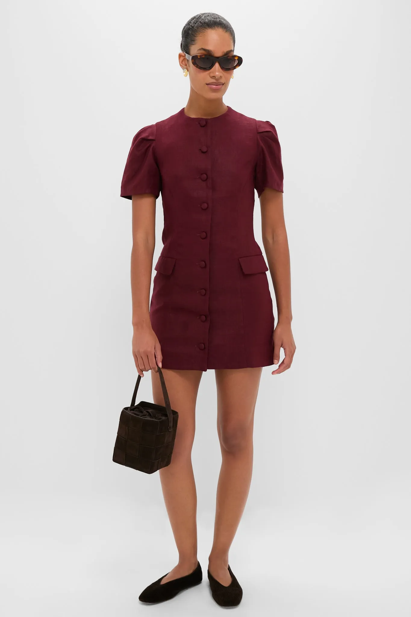 Woven Tmoro Suede Laith Top Handle Bag sold by Tuckernuck product image thumbnail 2