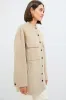Beige Chine Florian Coat sold by Tuckernuck