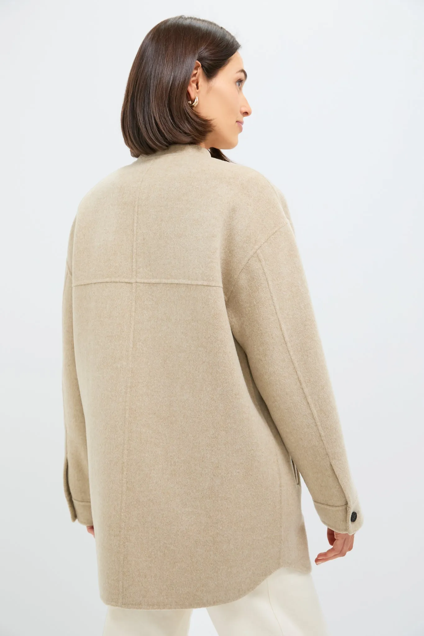 Beige Chine Florian Coat sold by Tuckernuck product image thumbnail 4