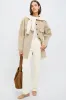 Beige Chine Florian Coat sold by Tuckernuck