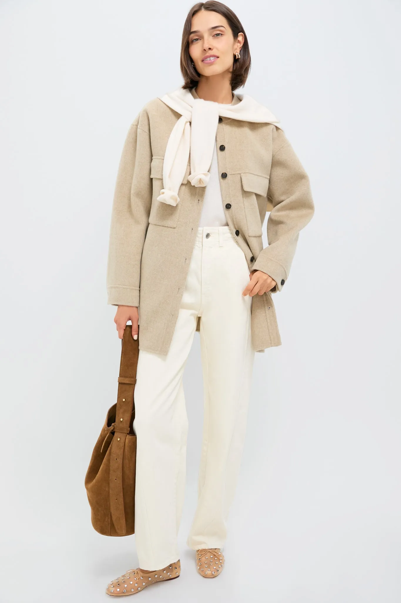 Beige Chine Florian Coat sold by Tuckernuck product image thumbnail 2