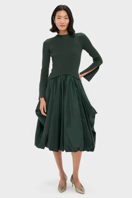 Cypress Kenlie Long Sleeve Mock Neck Midi Dress sold by Tuckernuck