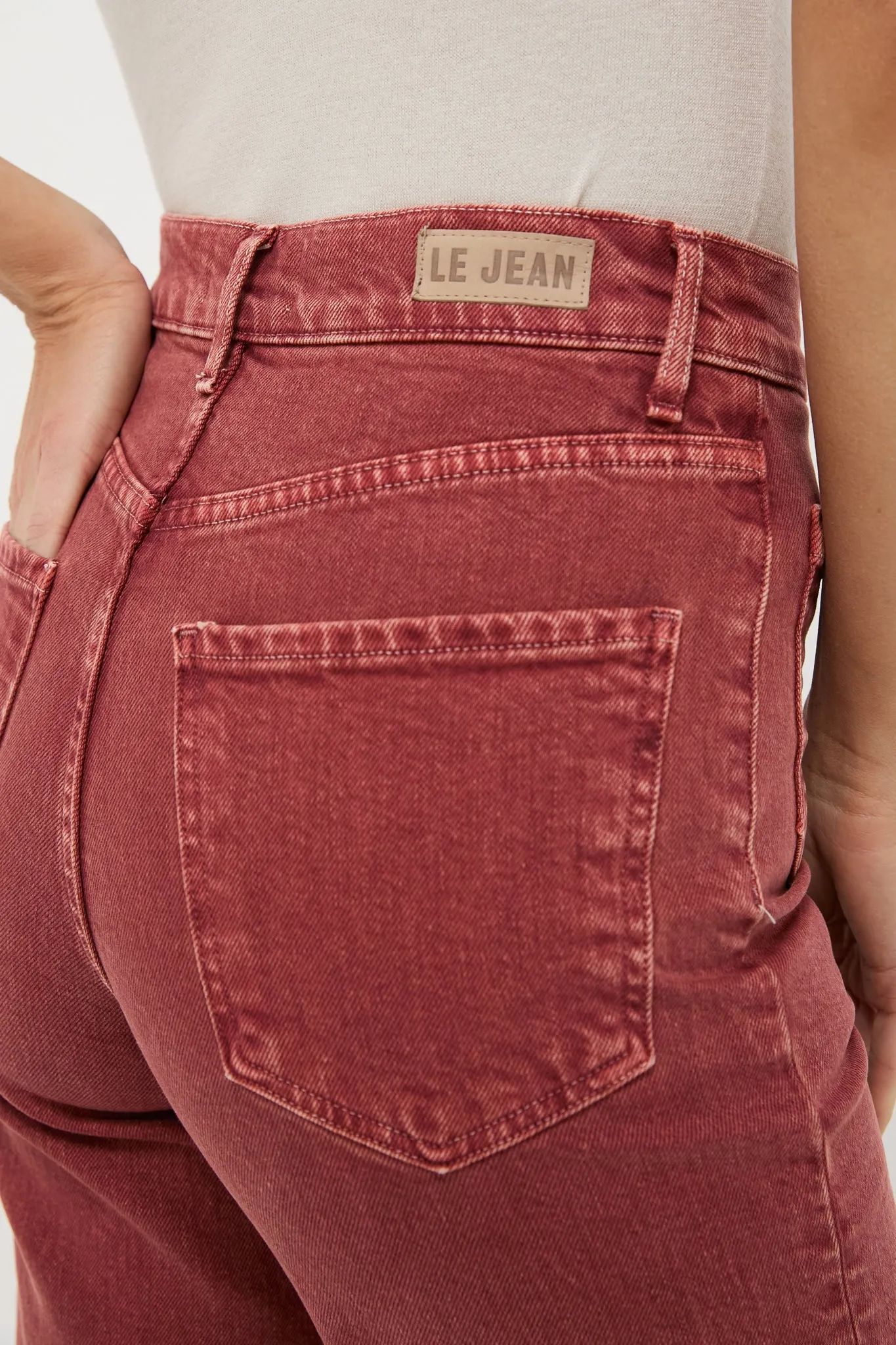 Sandwashed Spice Virginia Wideleg Ankle sold by Tuckernuck product image thumbnail 5