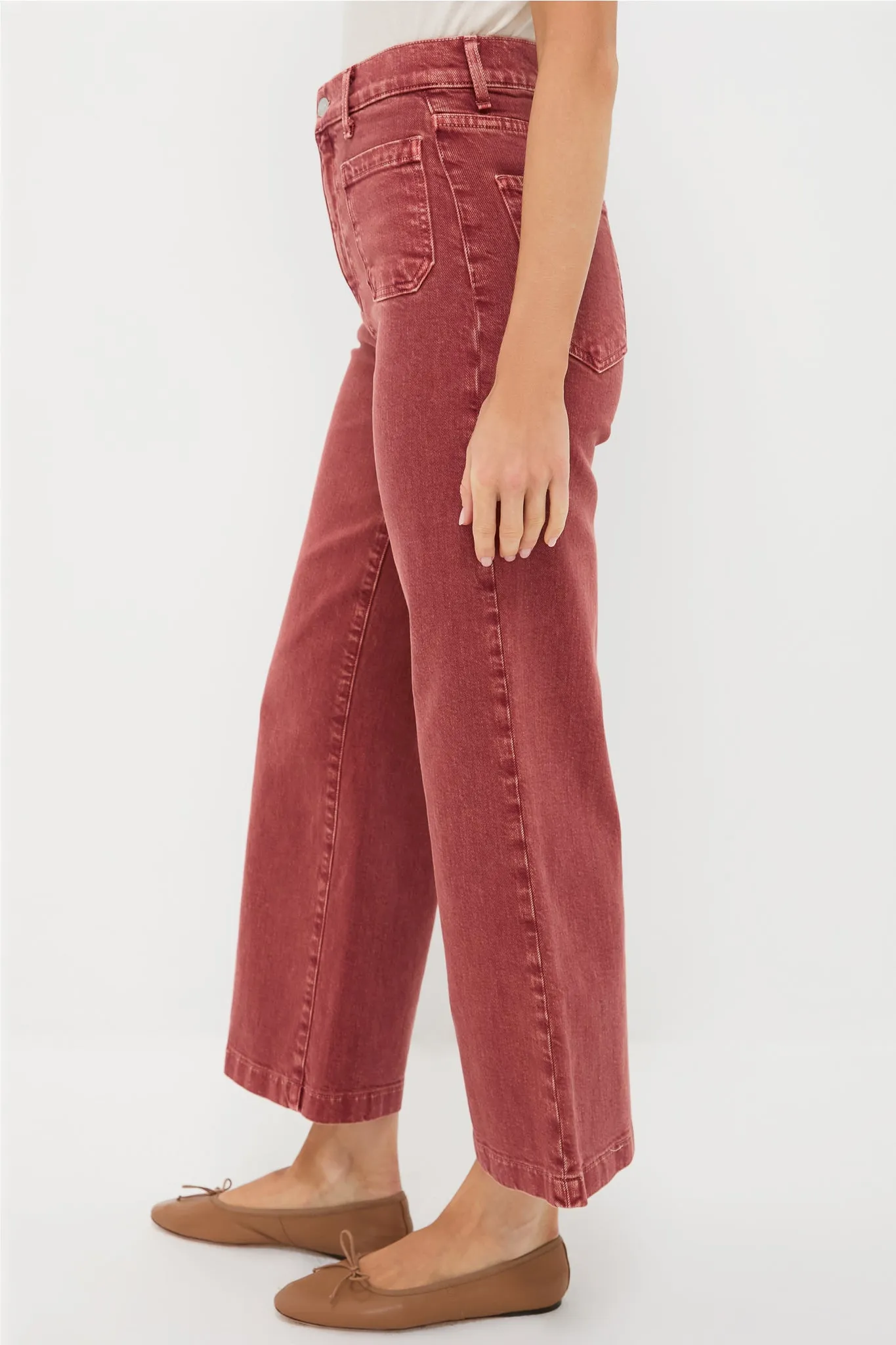 Sandwashed Spice Virginia Wideleg Ankle sold by Tuckernuck product image thumbnail 3