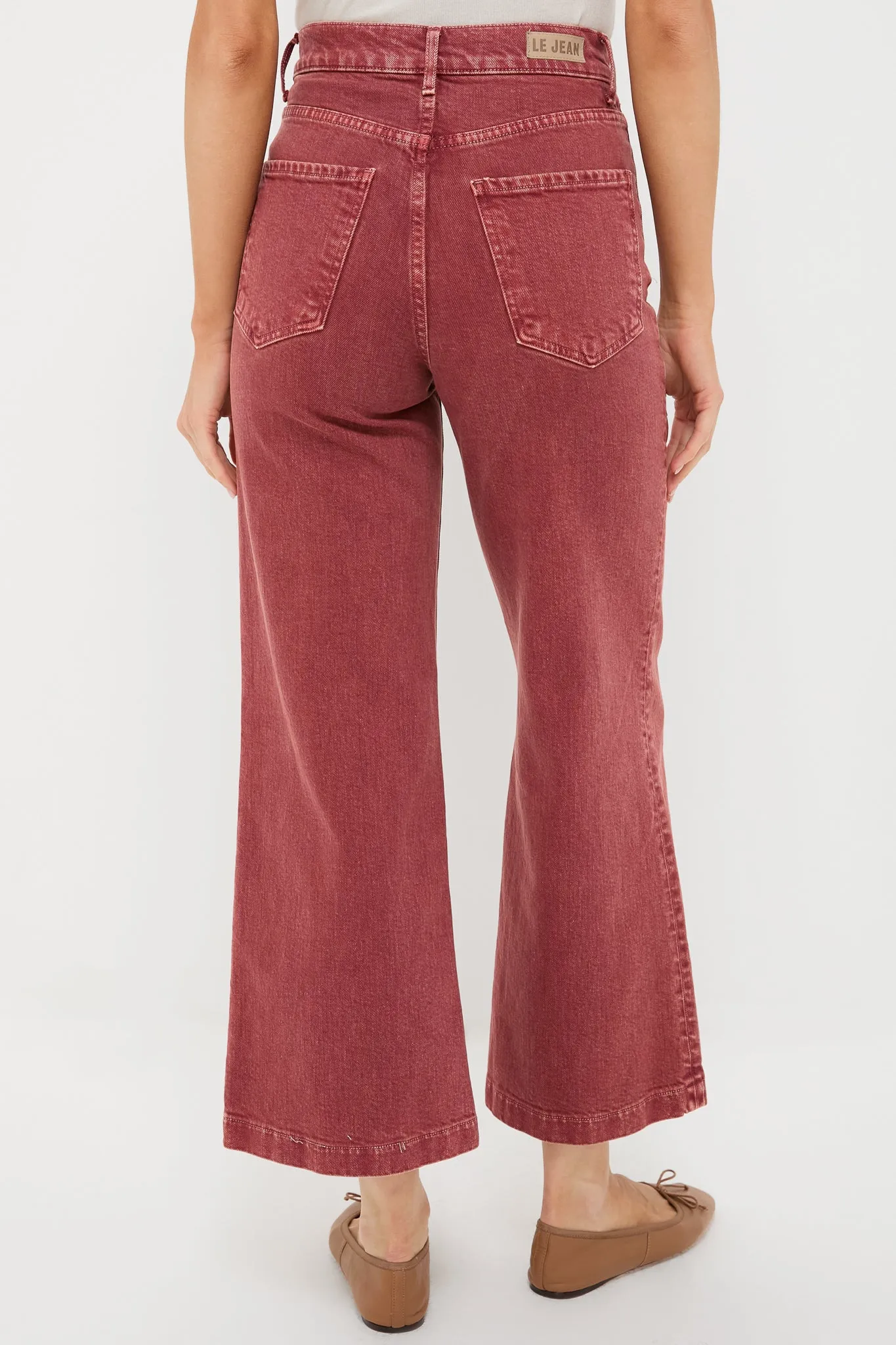 Sandwashed Spice Virginia Wideleg Ankle sold by Tuckernuck product image thumbnail 4