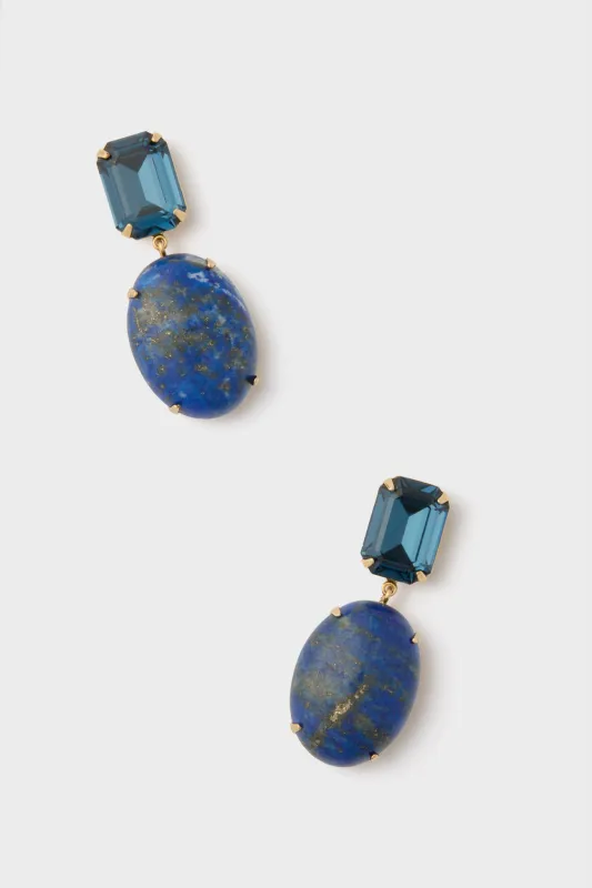 Lapis Xiomara Earrings sold by Tuckernuck