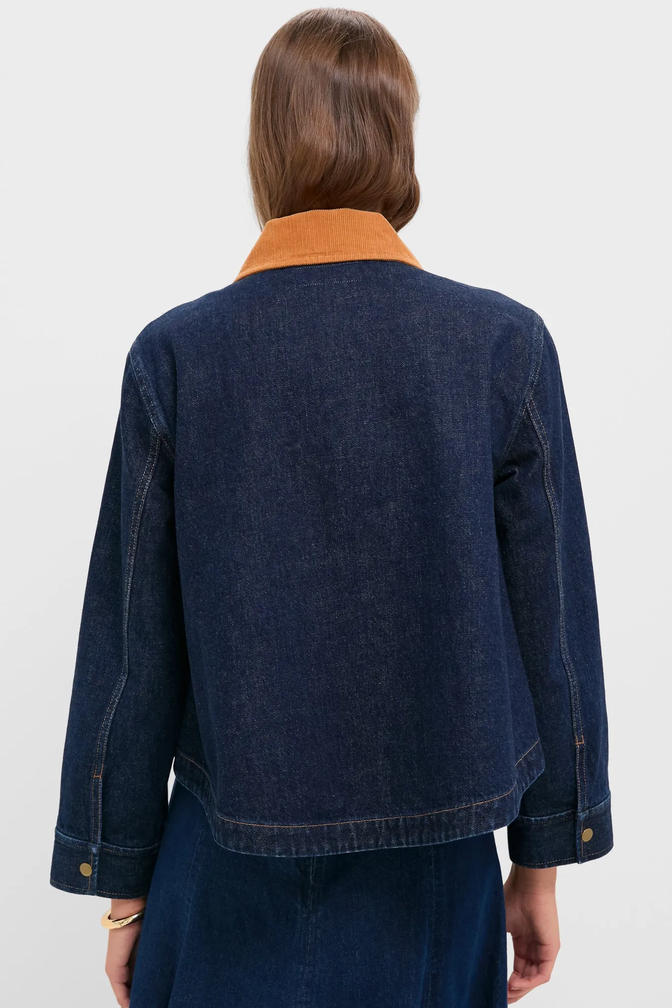 Midnight Rinse Denim Swingy Jacket sold by Tuckernuck product image thumbnail 4