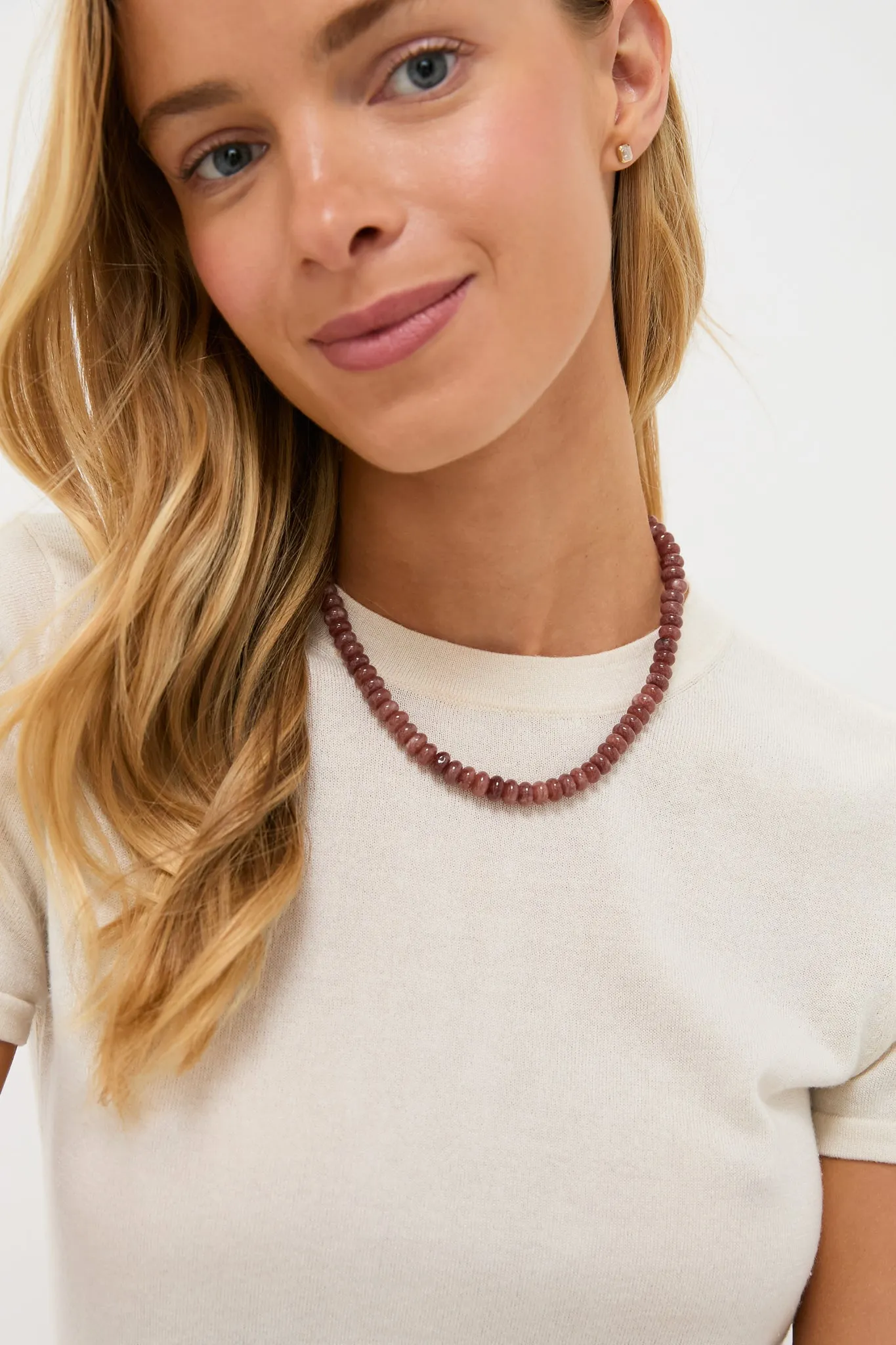 Root Beer Agate Candy Necklace sold by Tuckernuck product image thumbnail 2