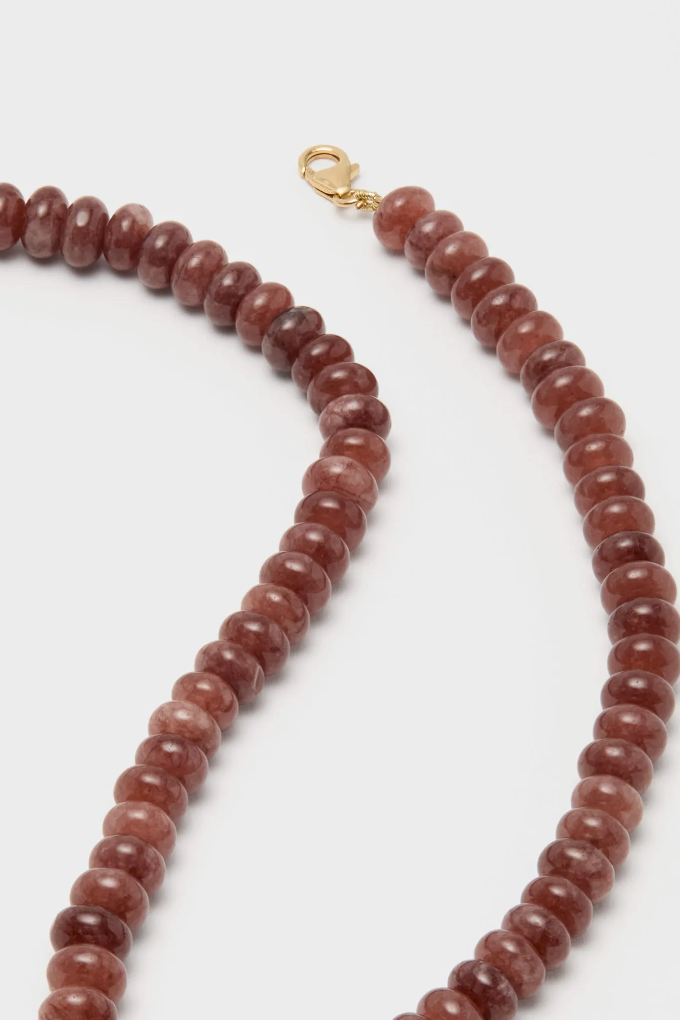 Root Beer Agate Candy Necklace sold by Tuckernuck product image thumbnail 4