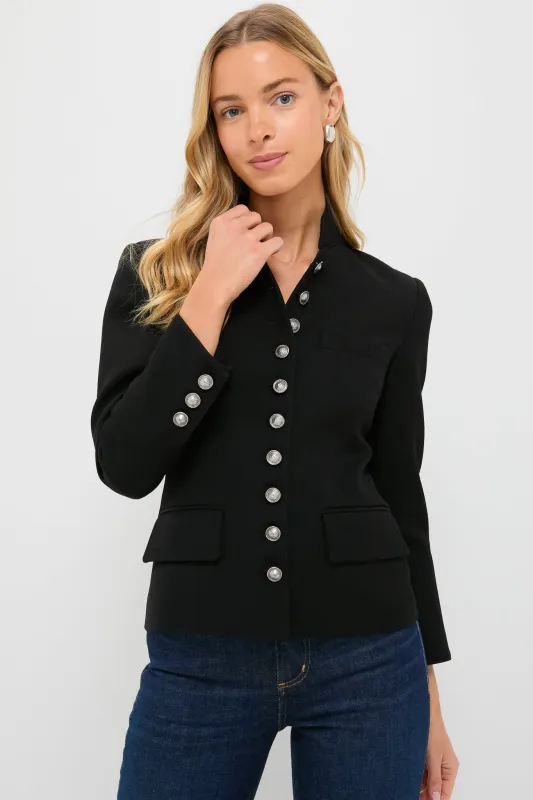 Black Tolly Jacket made by Emporio Sirenuse