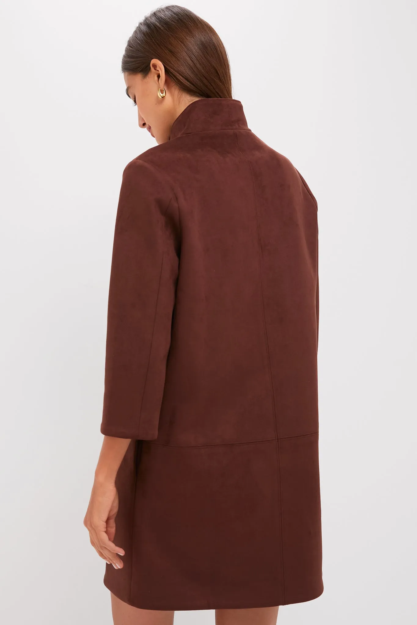 Ganache Vegan Suede Clifton Dress sold by Tuckernuck product image thumbnail 4