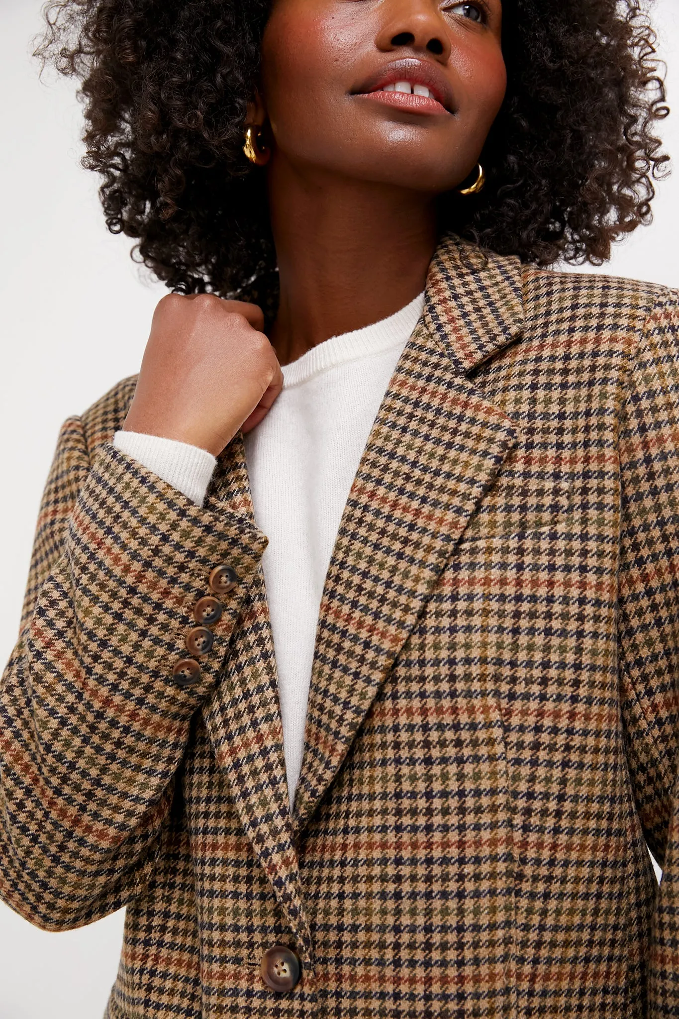 Houndstooth Leo Blazer sold by Tuckernuck product image thumbnail 5