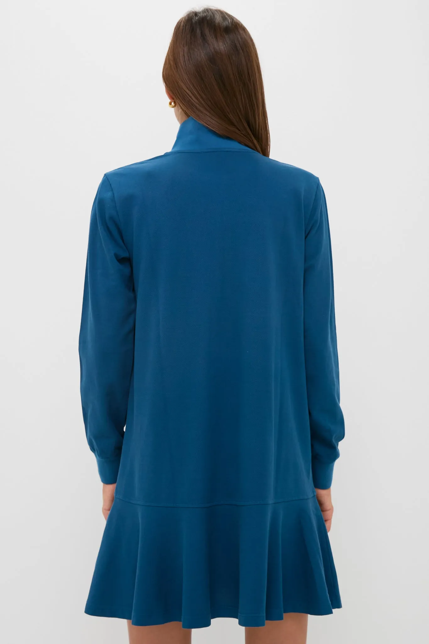 Poseidon Long Sleeve Pique May Polo Dress sold by Tuckernuck product image thumbnail 5