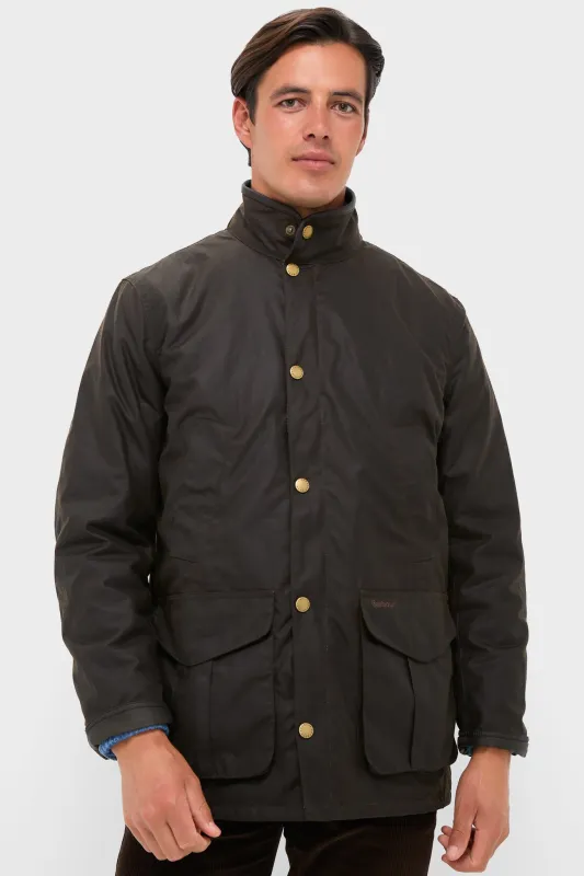 Olive Hereford Wax Jacket sold by Tuckernuck