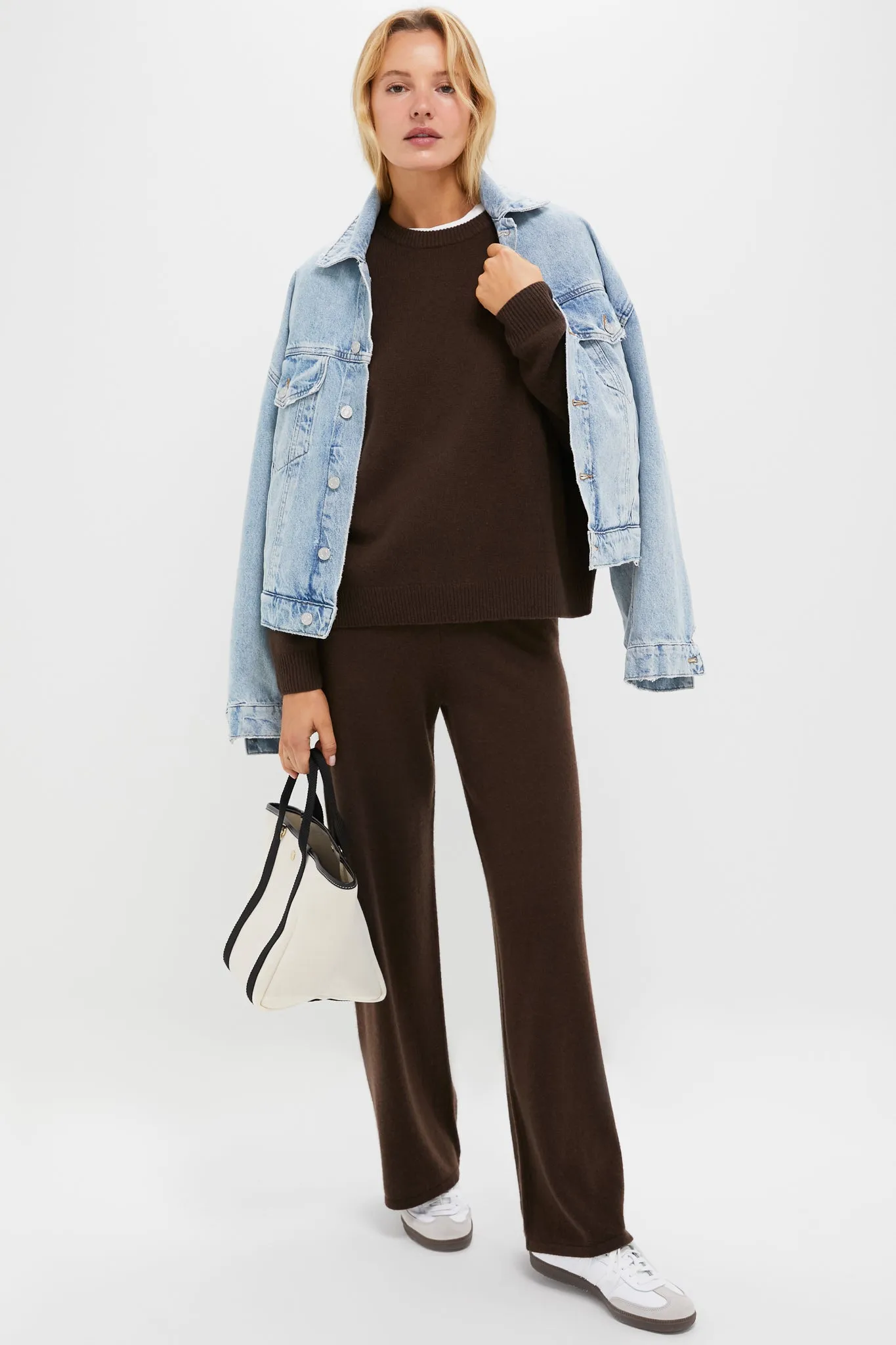 Chocolate Cashmere Jane Pant sold by Tuckernuck product image thumbnail 2