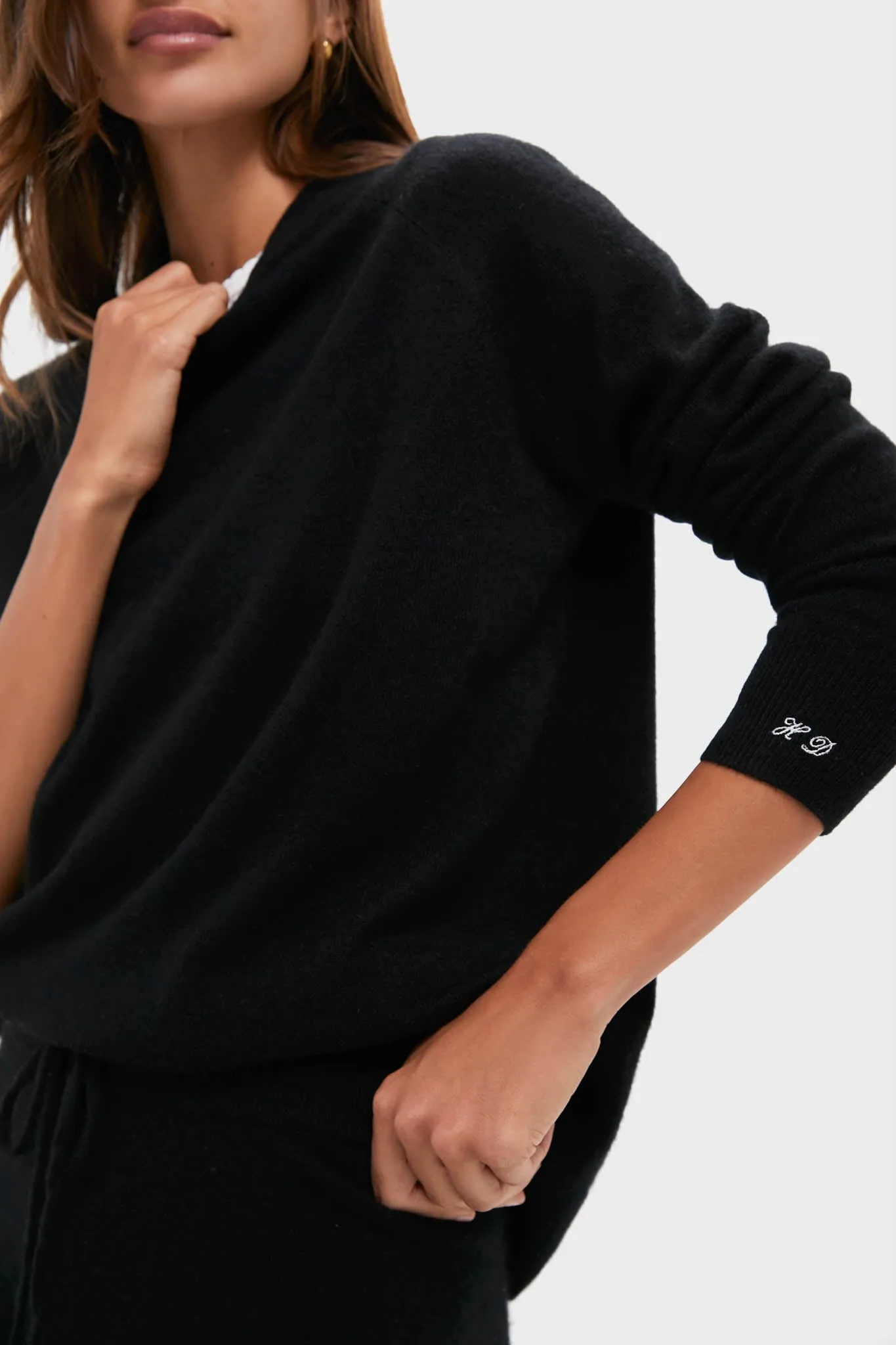 Black Cashmere Jane Hoodie sold by Tuckernuck product image thumbnail 5