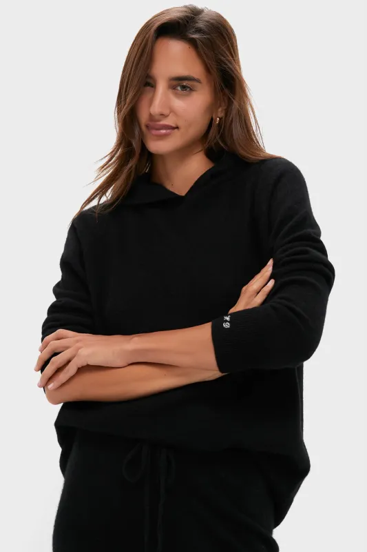 Black Cashmere Jane Hoodie sold by Tuckernuck