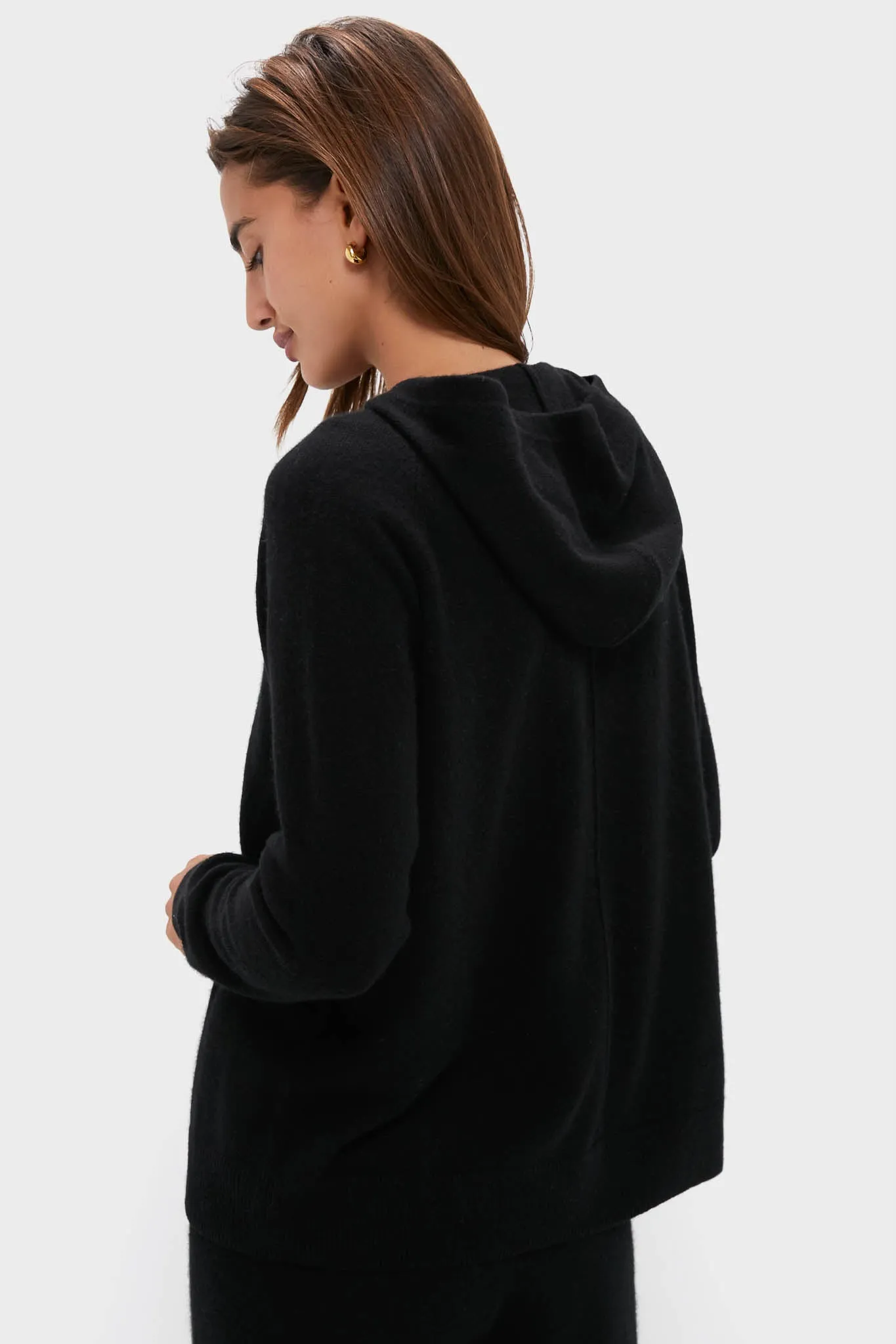 Black Cashmere Jane Hoodie sold by Tuckernuck product image thumbnail 4