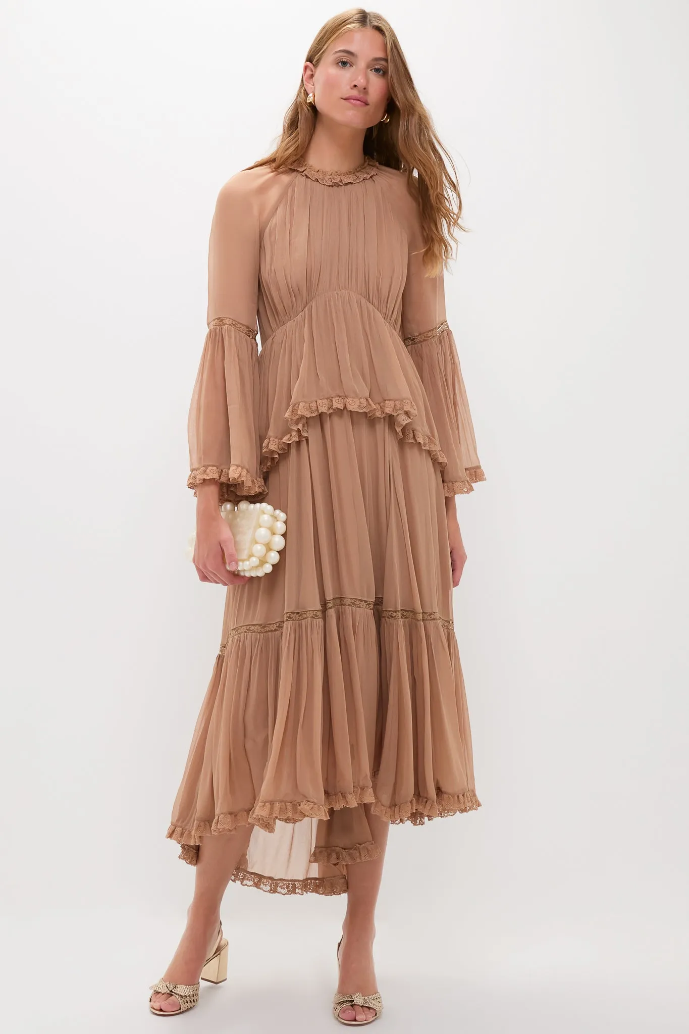 Biscuit Hypnotic Peplum Flutter Dress sold by Tuckernuck product image thumbnail 2