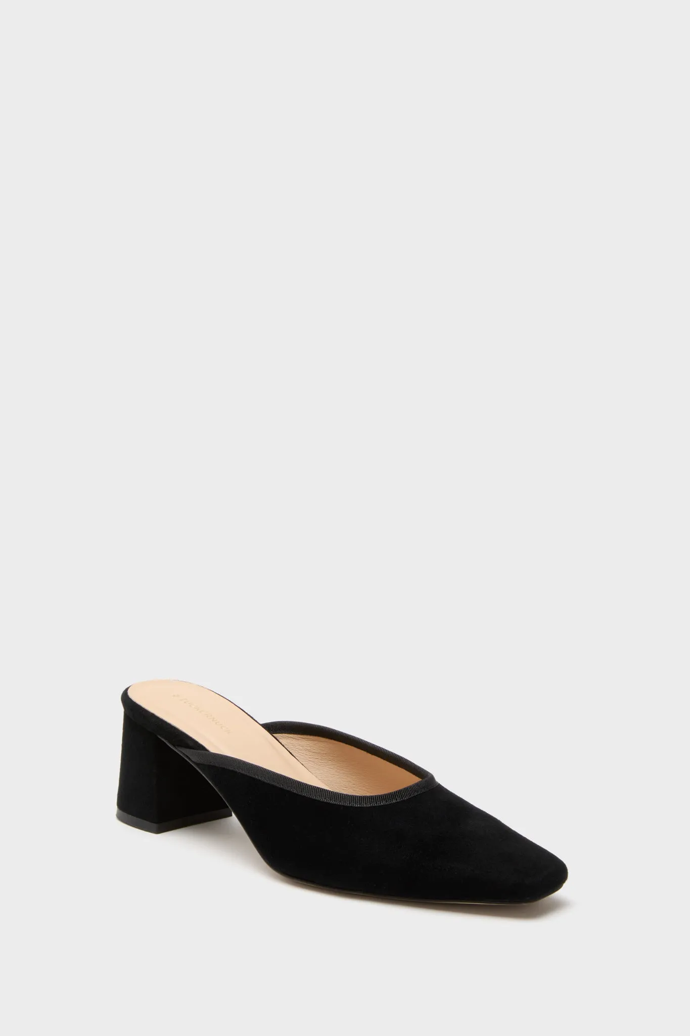 Black Suede Tilda Mules sold by Tuckernuck