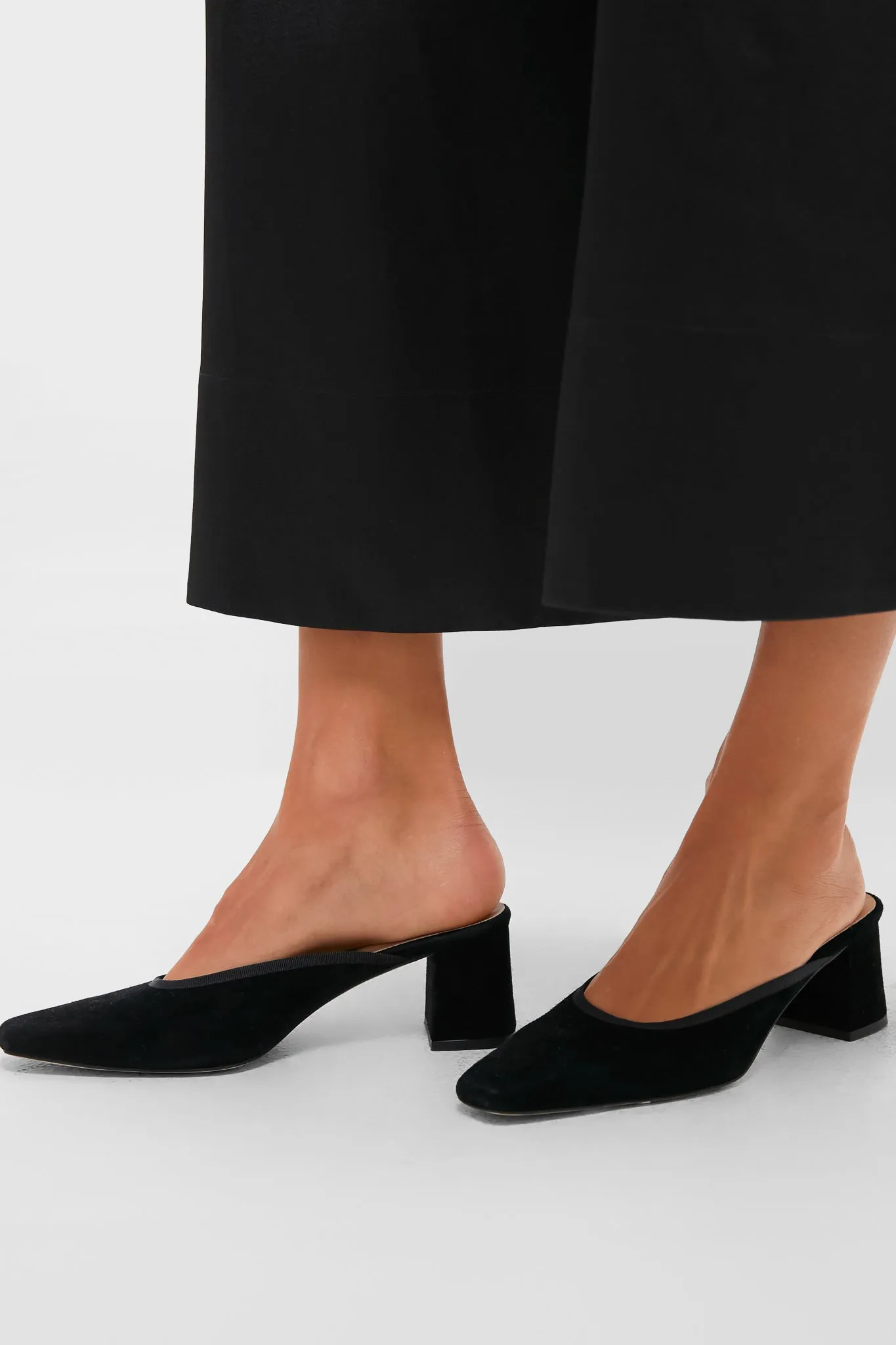 Black Suede Tilda Mules sold by Tuckernuck product image thumbnail 2