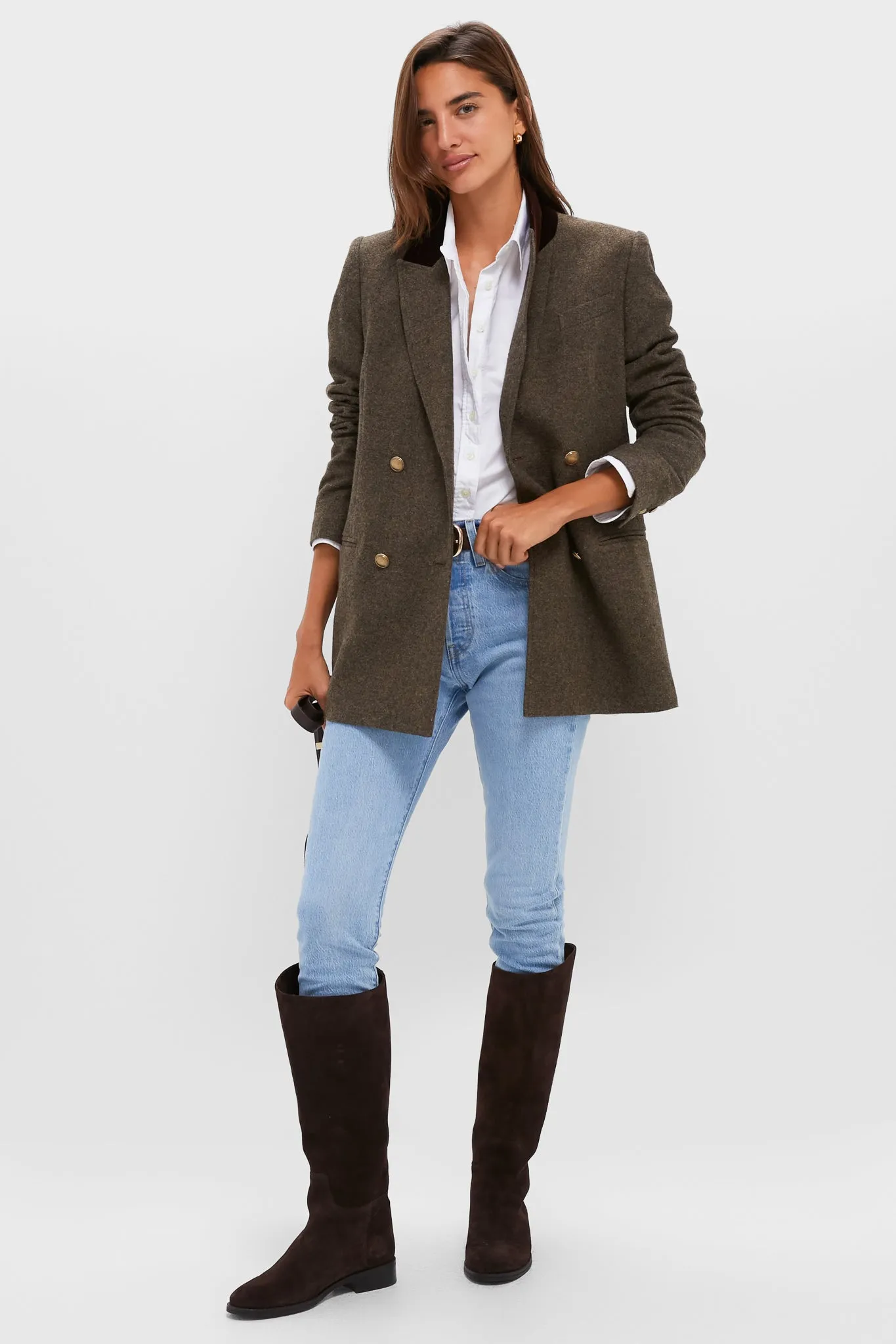 Chocolate Suede Ryder Boots sold by Tuckernuck product image thumbnail 4