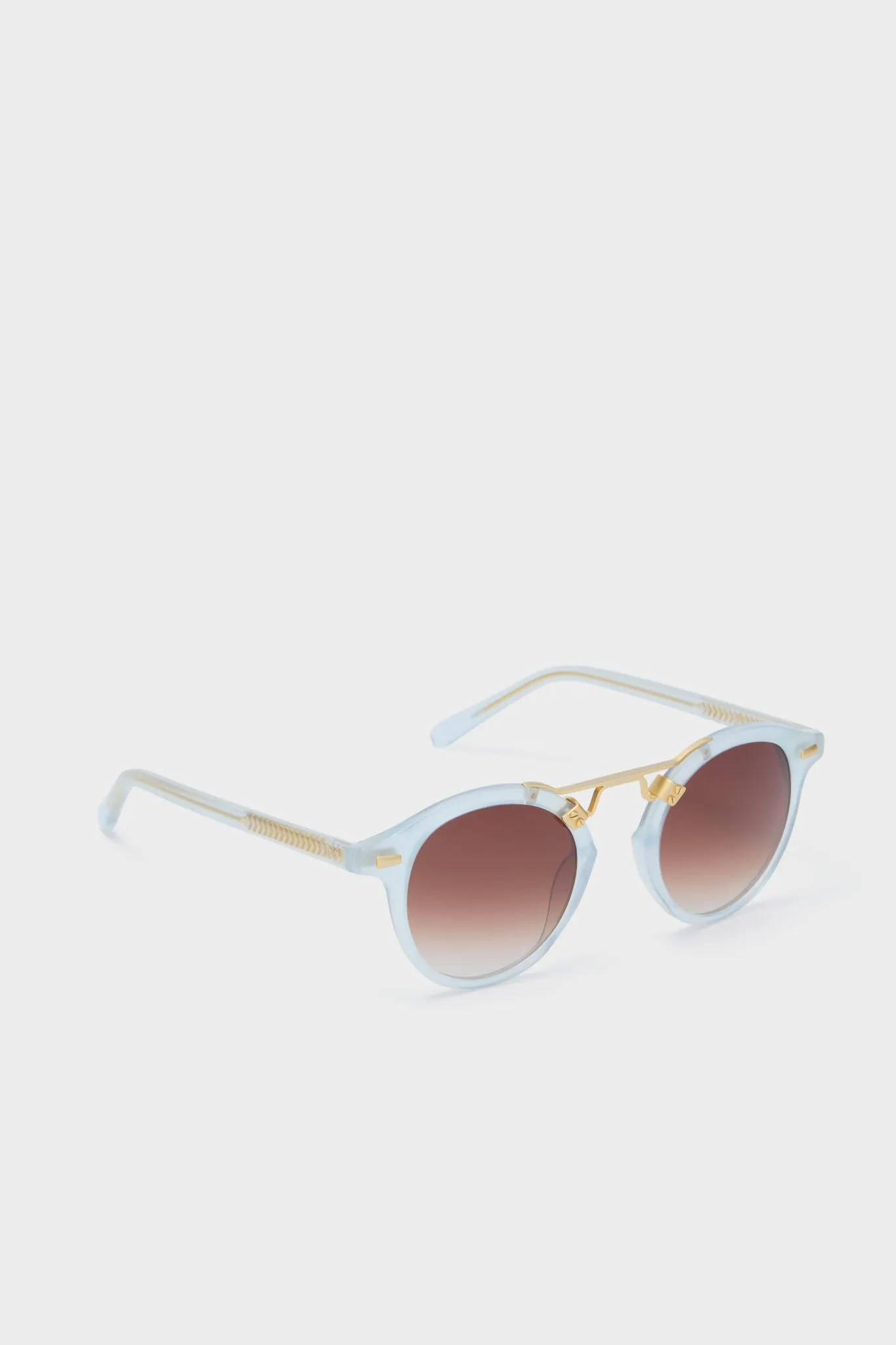 Powder Blue St. Louis Sunglasses sold by Tuckernuck product image thumbnail 4