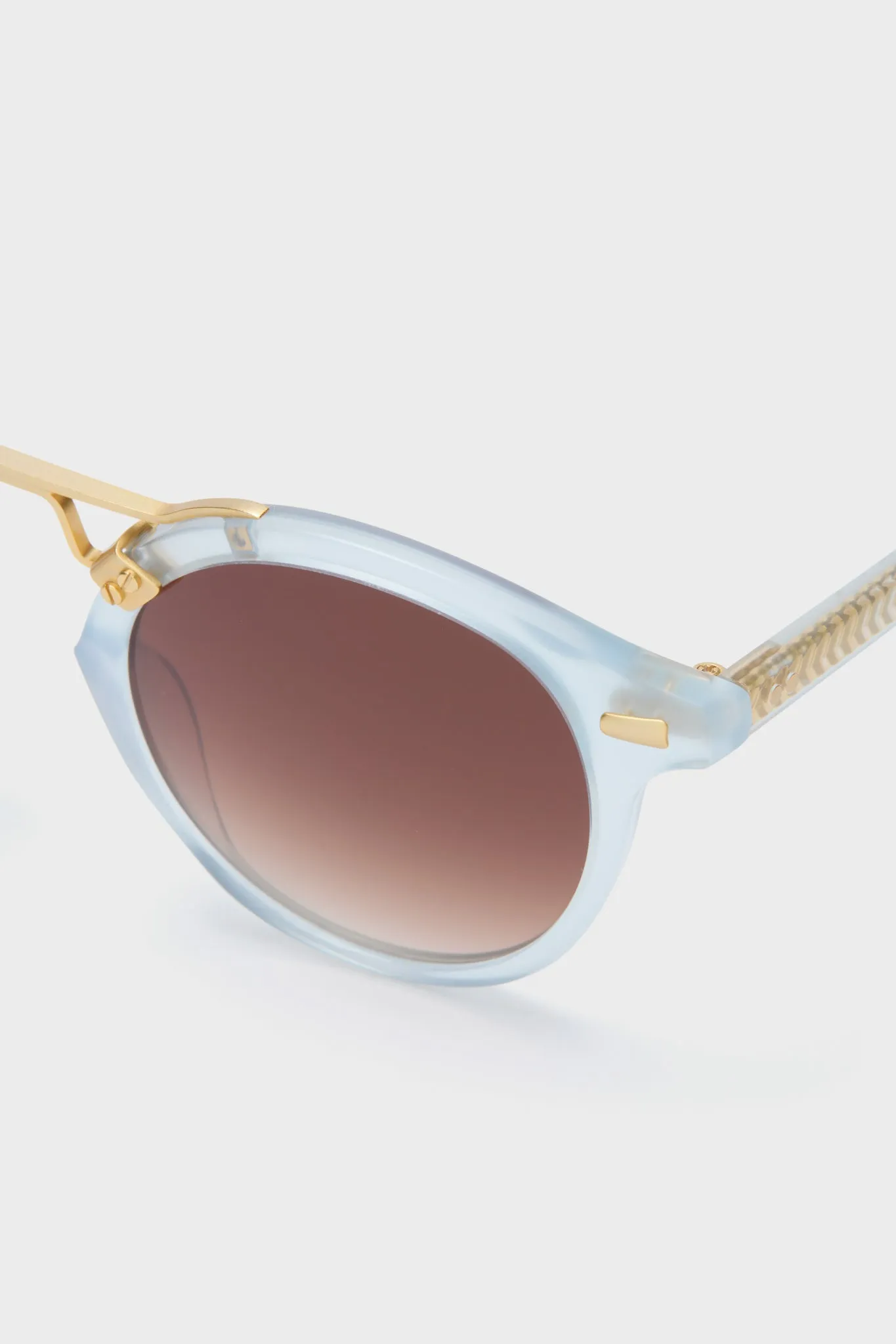 Powder Blue St. Louis Sunglasses sold by Tuckernuck product image thumbnail 5