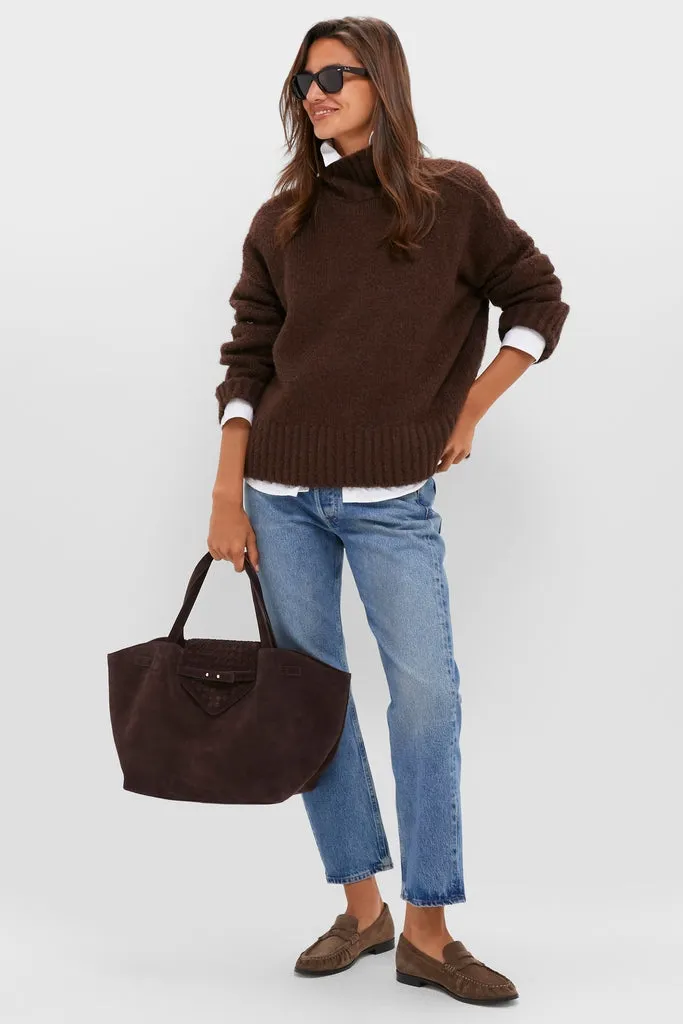 Mocha Suede Vivian Loafers sold by Tuckernuck product image thumbnail 2