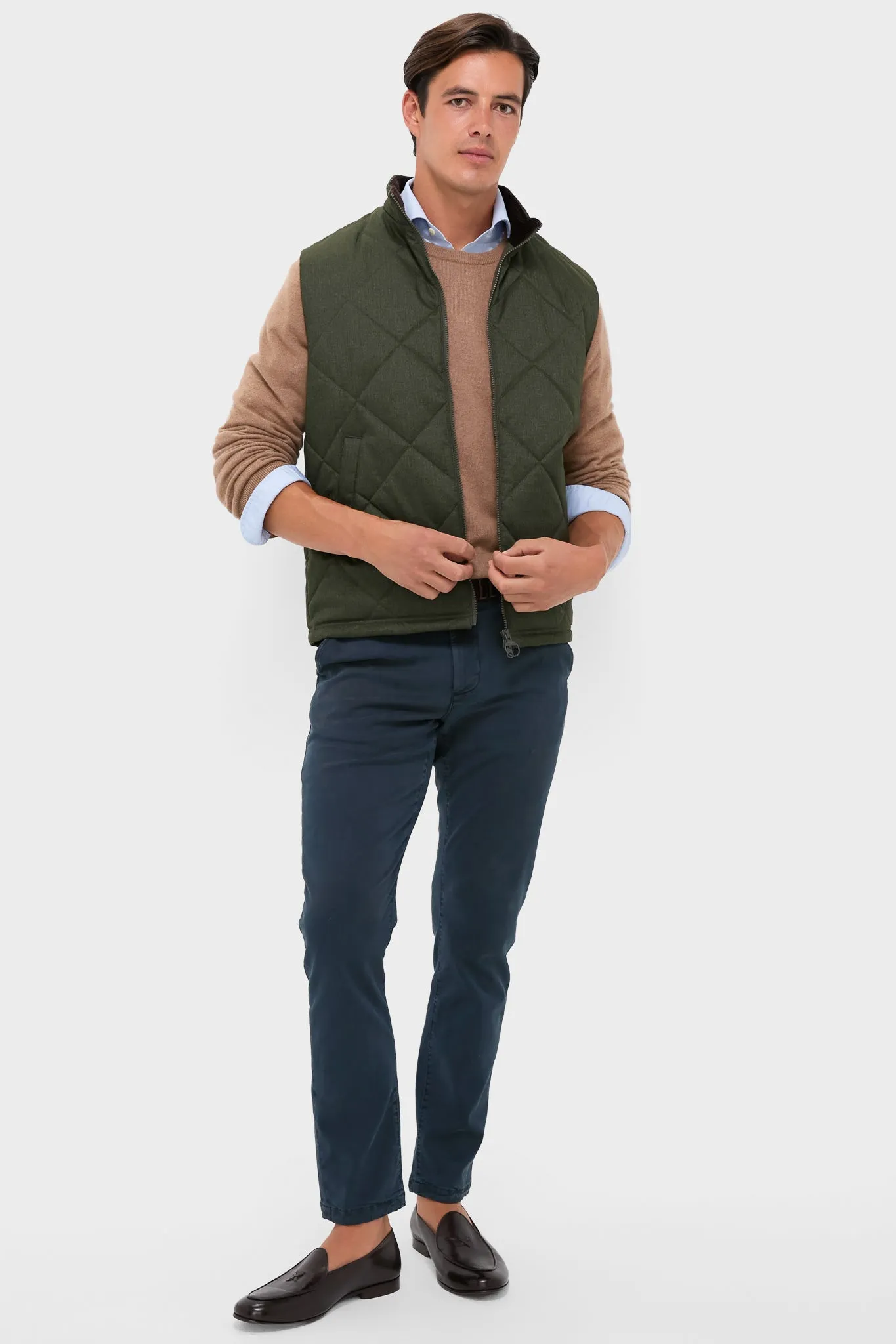 Olive Winter Finn Gilet sold by Tuckernuck product image thumbnail 2