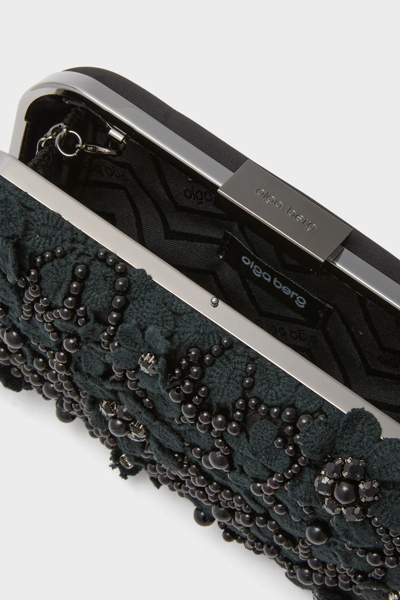 Black Beth Encrusted Clutch sold by Tuckernuck product image thumbnail 5
