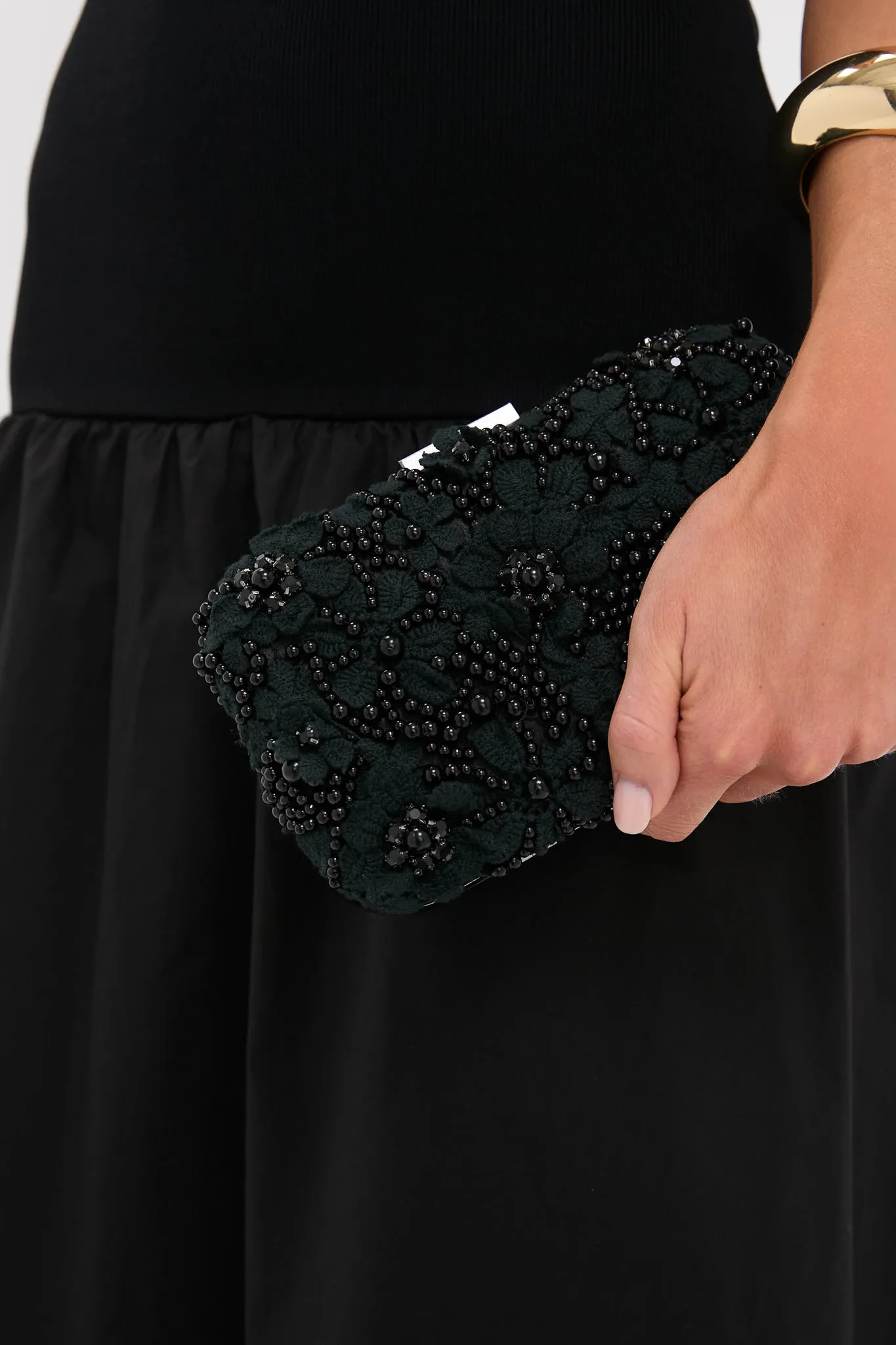 Black Beth Encrusted Clutch sold by Tuckernuck product image thumbnail 2