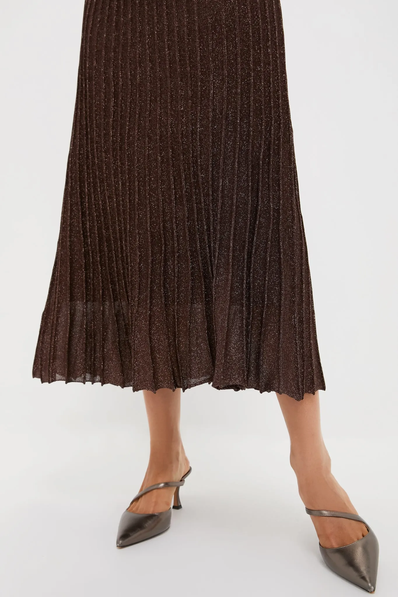 Exclusive Brown Long Sleeve Maxi Dress sold by Tuckernuck product image thumbnail 5