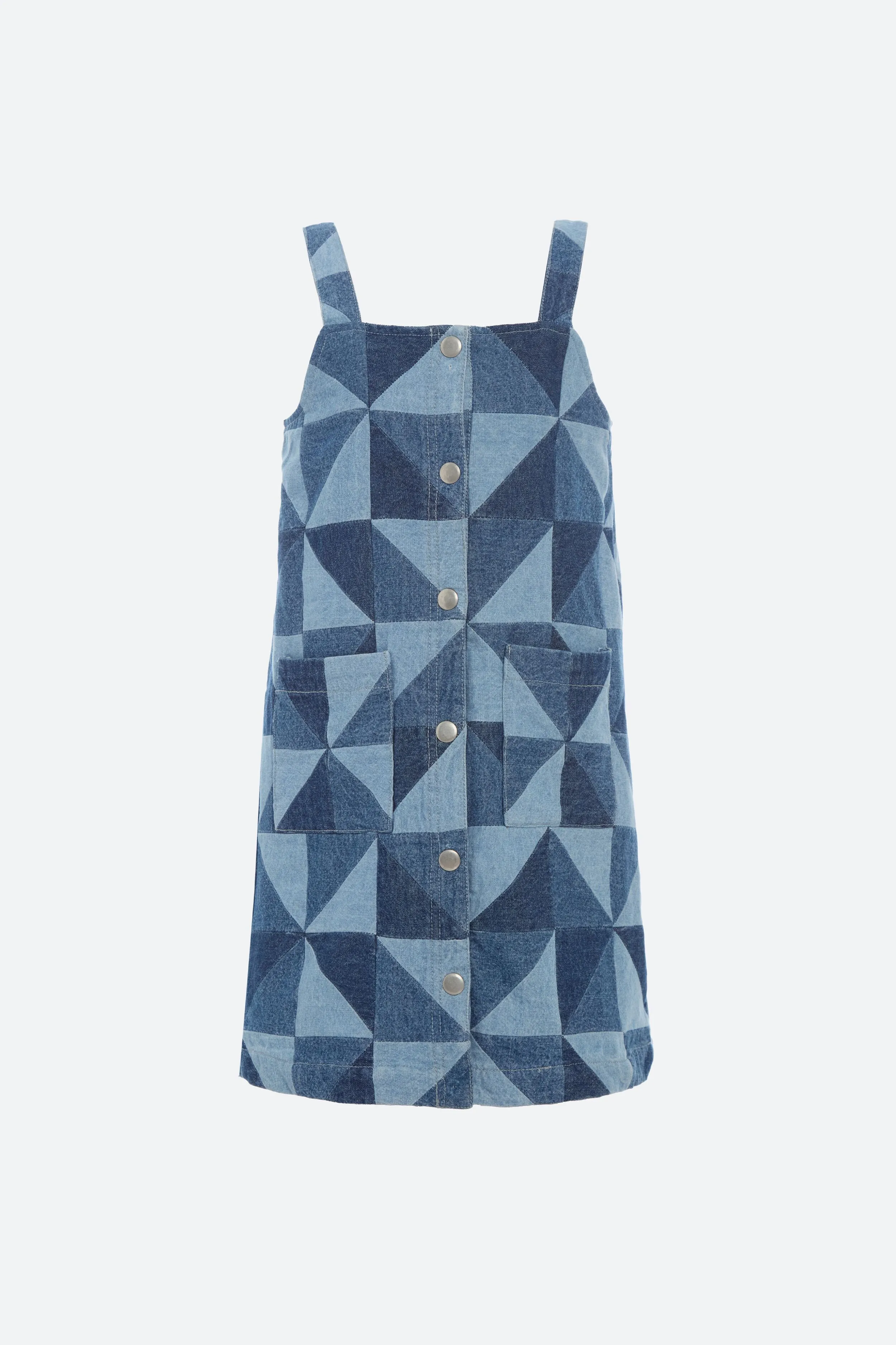 Blue Deniz Denim Apron Dress sold by Tuckernuck