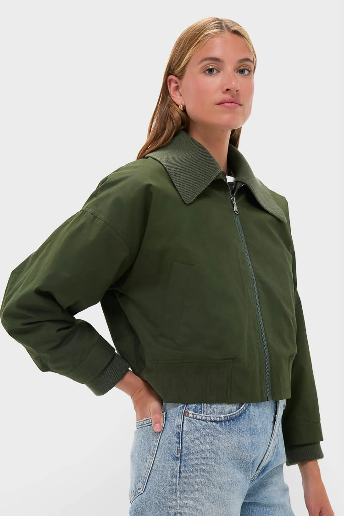 Ivy Sullivan Sportswear Bomber Jacket sold by Tuckernuck product image thumbnail 3