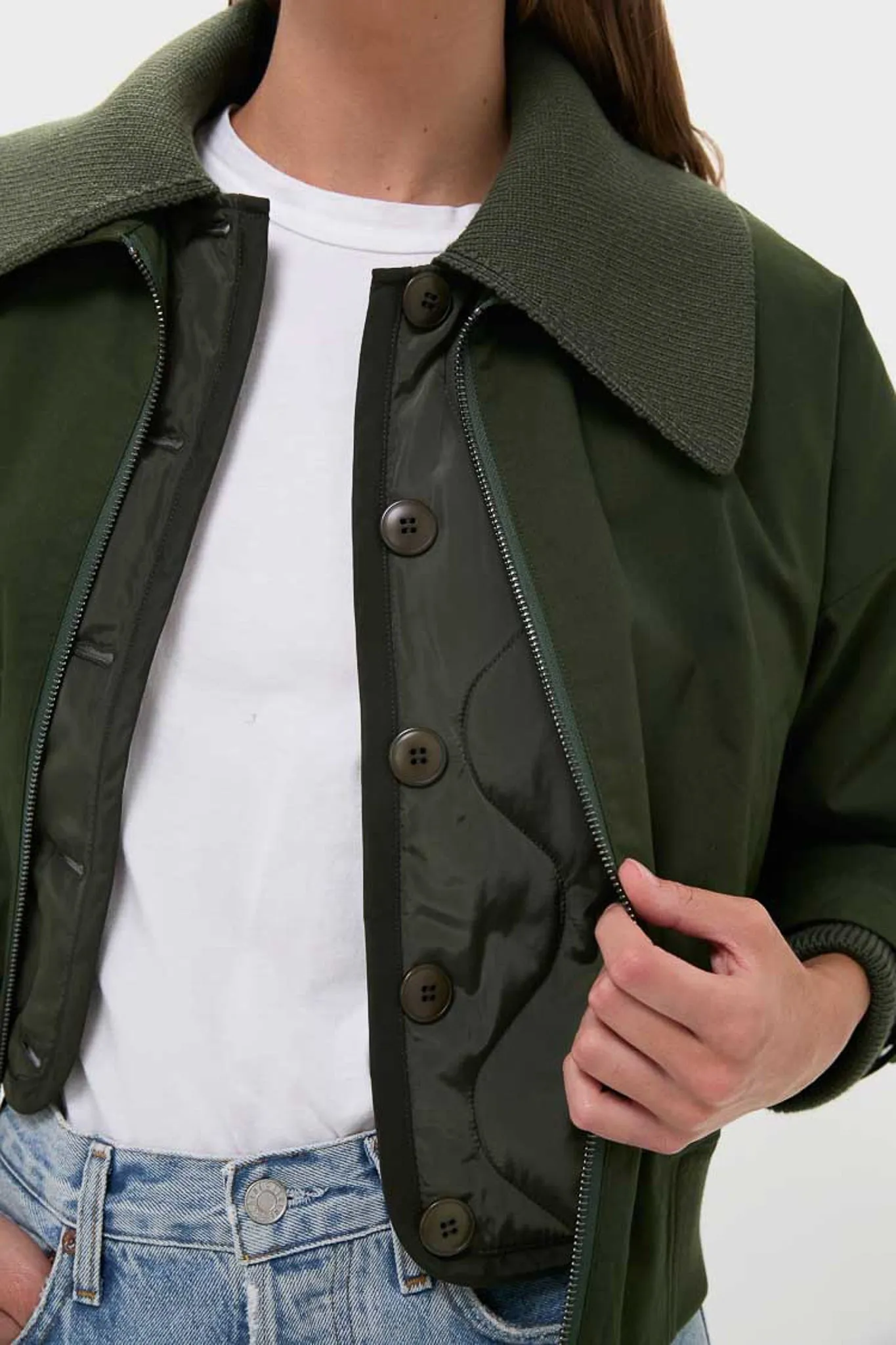 Ivy Sullivan Sportswear Bomber Jacket sold by Tuckernuck product image thumbnail 5