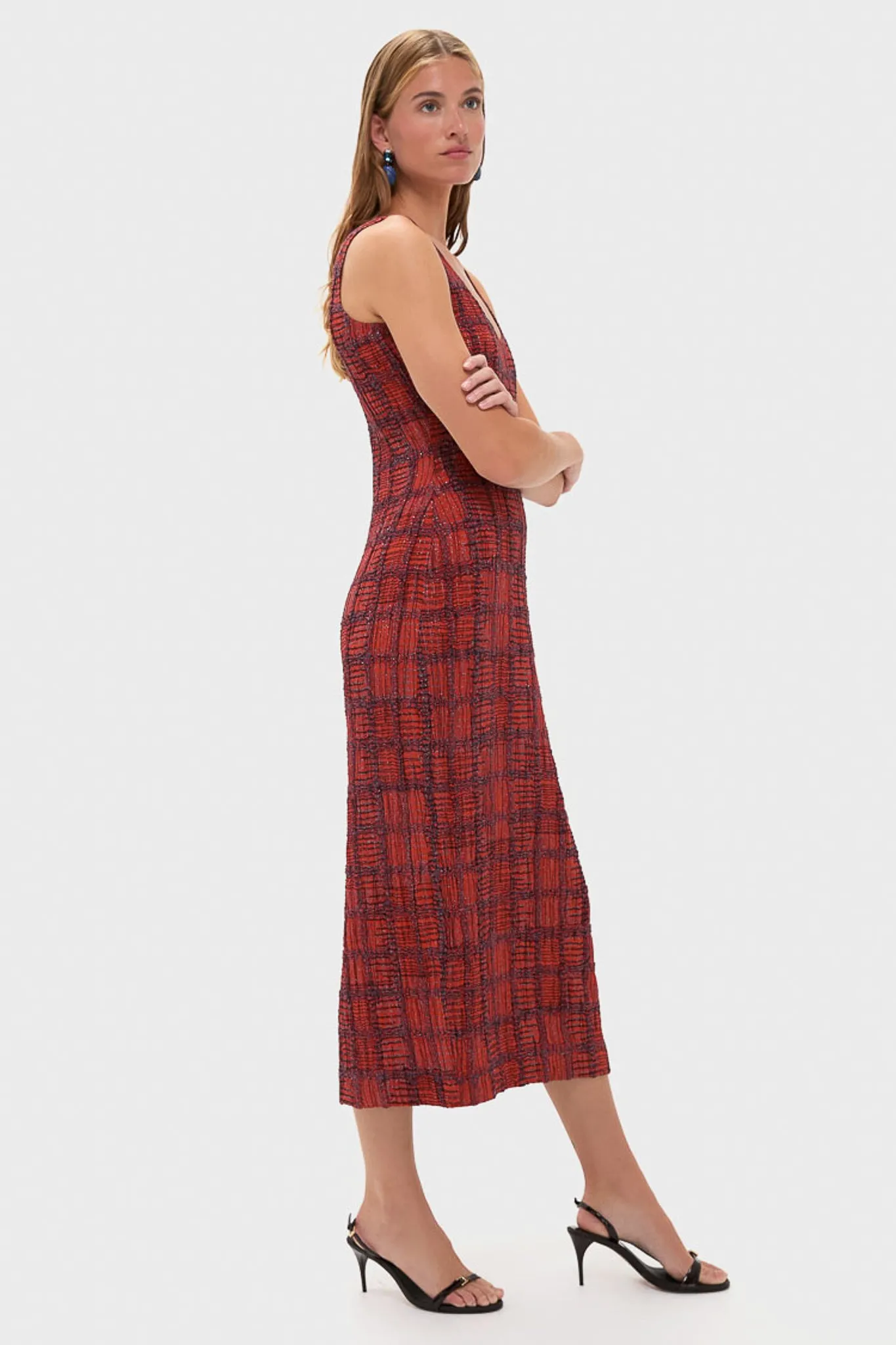 Terracotta Portia Dress sold by Tuckernuck product image thumbnail 3