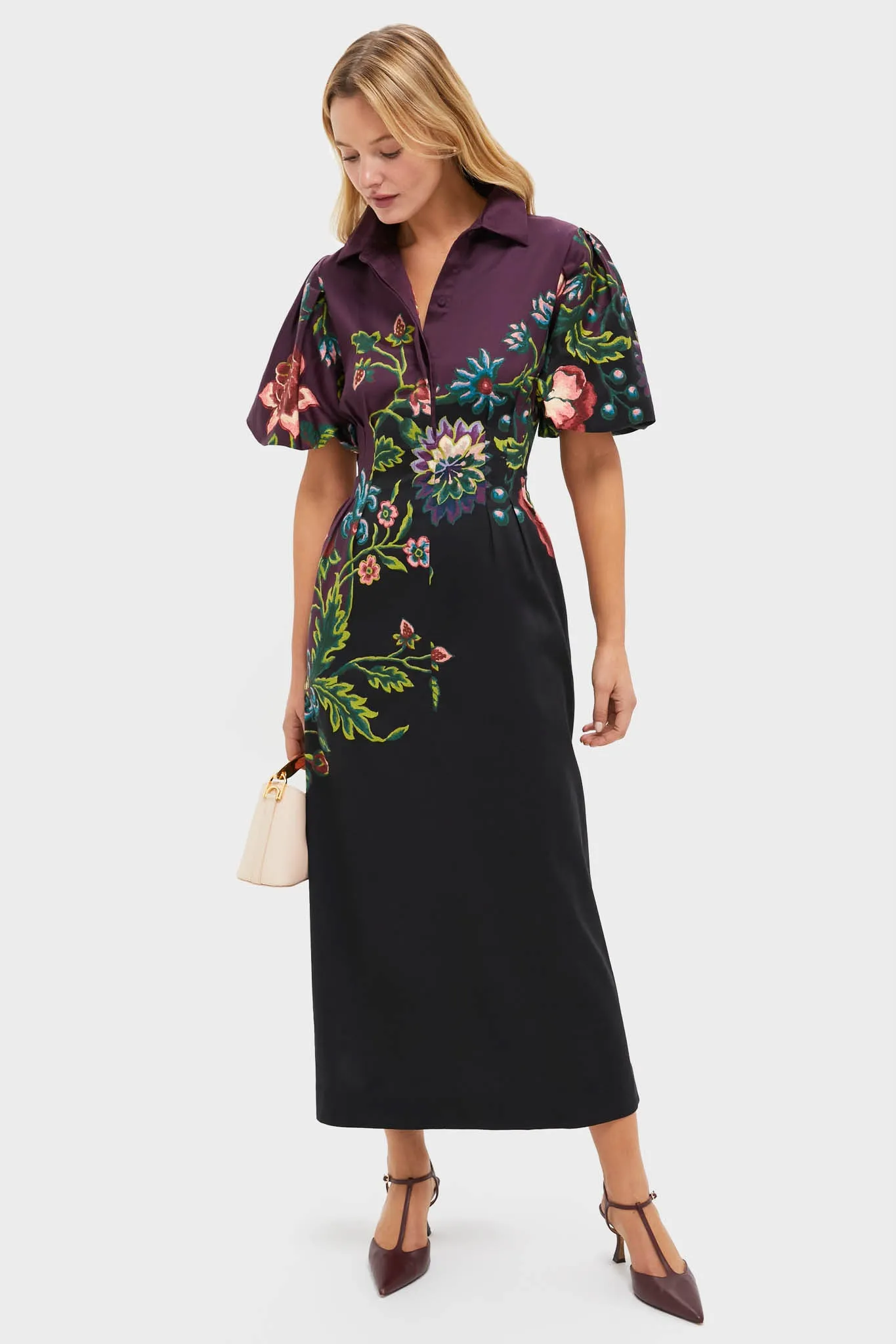 Midnight Moonflower Delaney Dress sold by Tuckernuck product image thumbnail 2