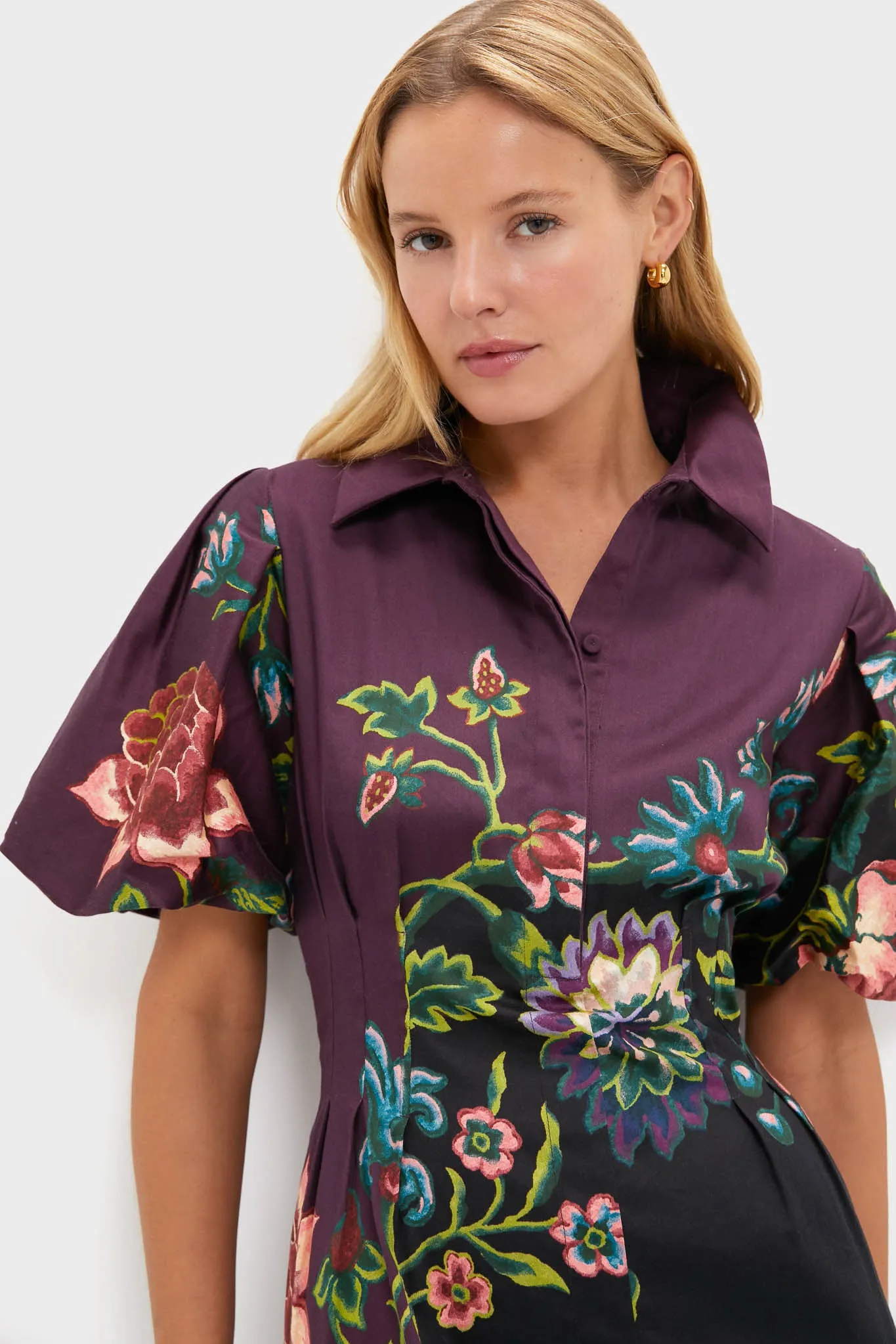 Midnight Moonflower Delaney Dress sold by Tuckernuck product image thumbnail 5