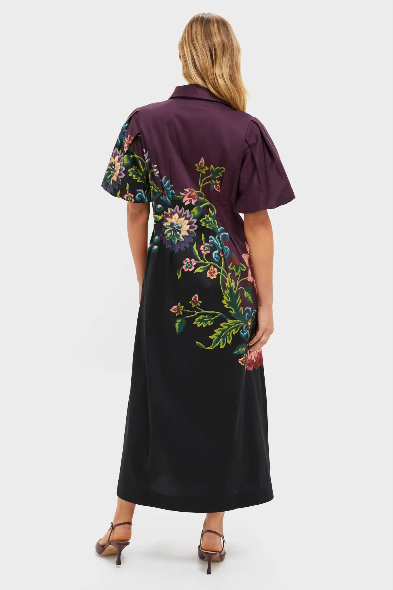 Midnight Moonflower Delaney Dress sold by Tuckernuck product image thumbnail 4