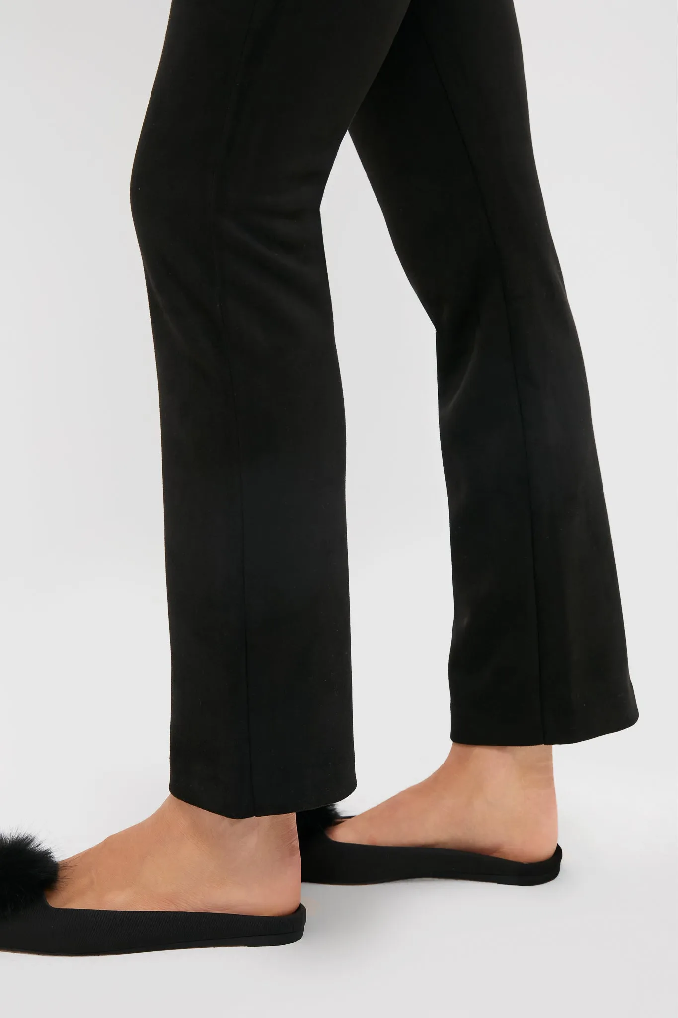 Black Vegan Suede Long Ashford Pants sold by Tuckernuck product image thumbnail 5
