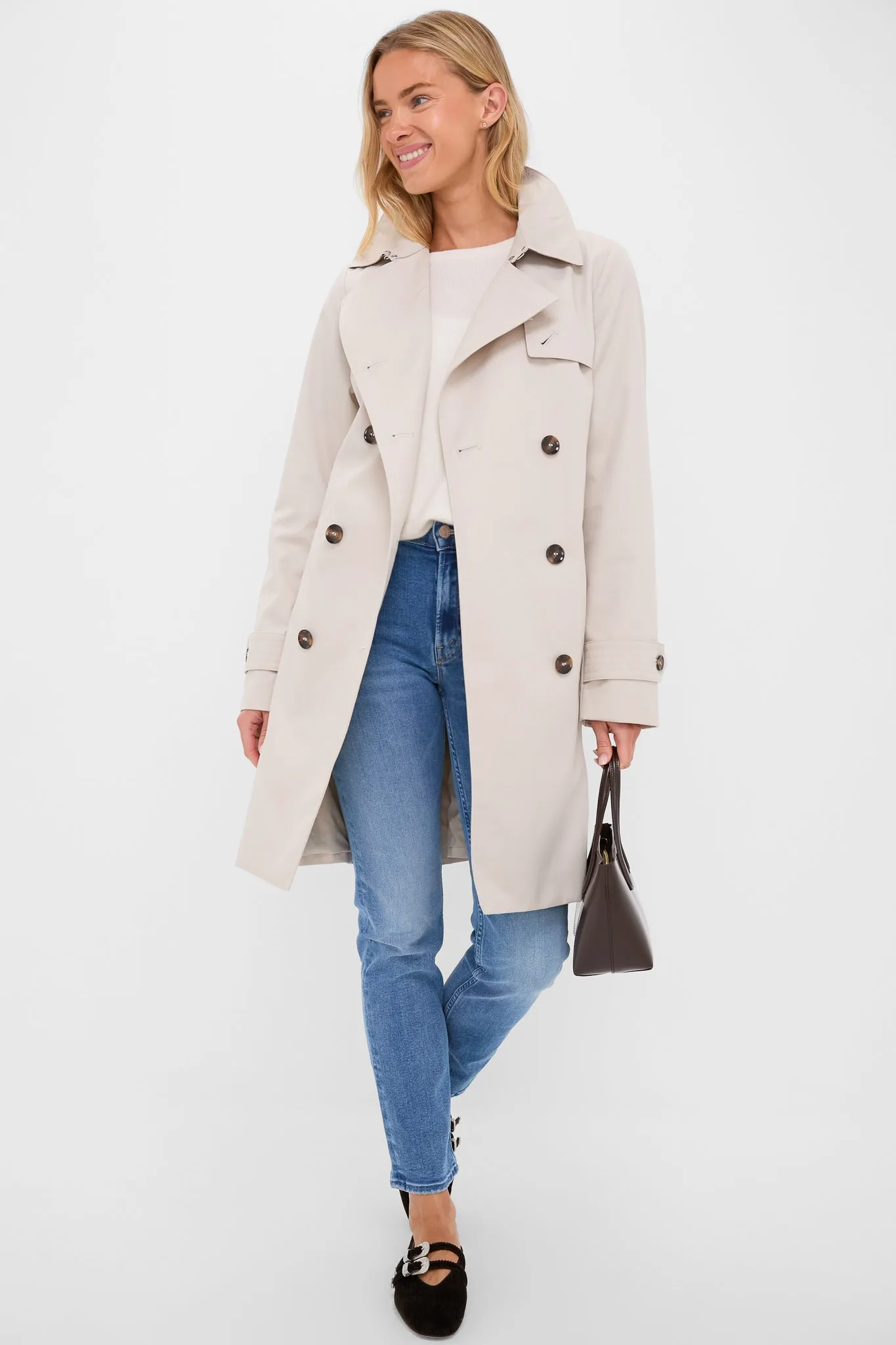 Mist Short Greta Showerproof Jacket sold by Tuckernuck product image thumbnail 2