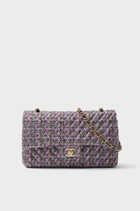 CHANEL Multicolor Pink Purple Soft Diagonal Pattern Classic 25 Crossbody sold by Tuckernuck