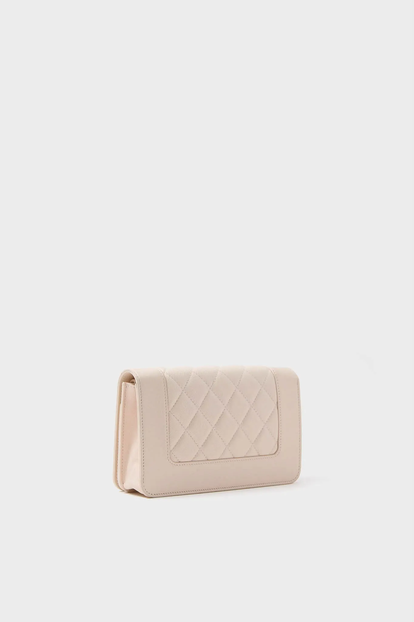 CHANEL Pink Cowhide Leather Wallet On Chain sold by Tuckernuck product image thumbnail 3