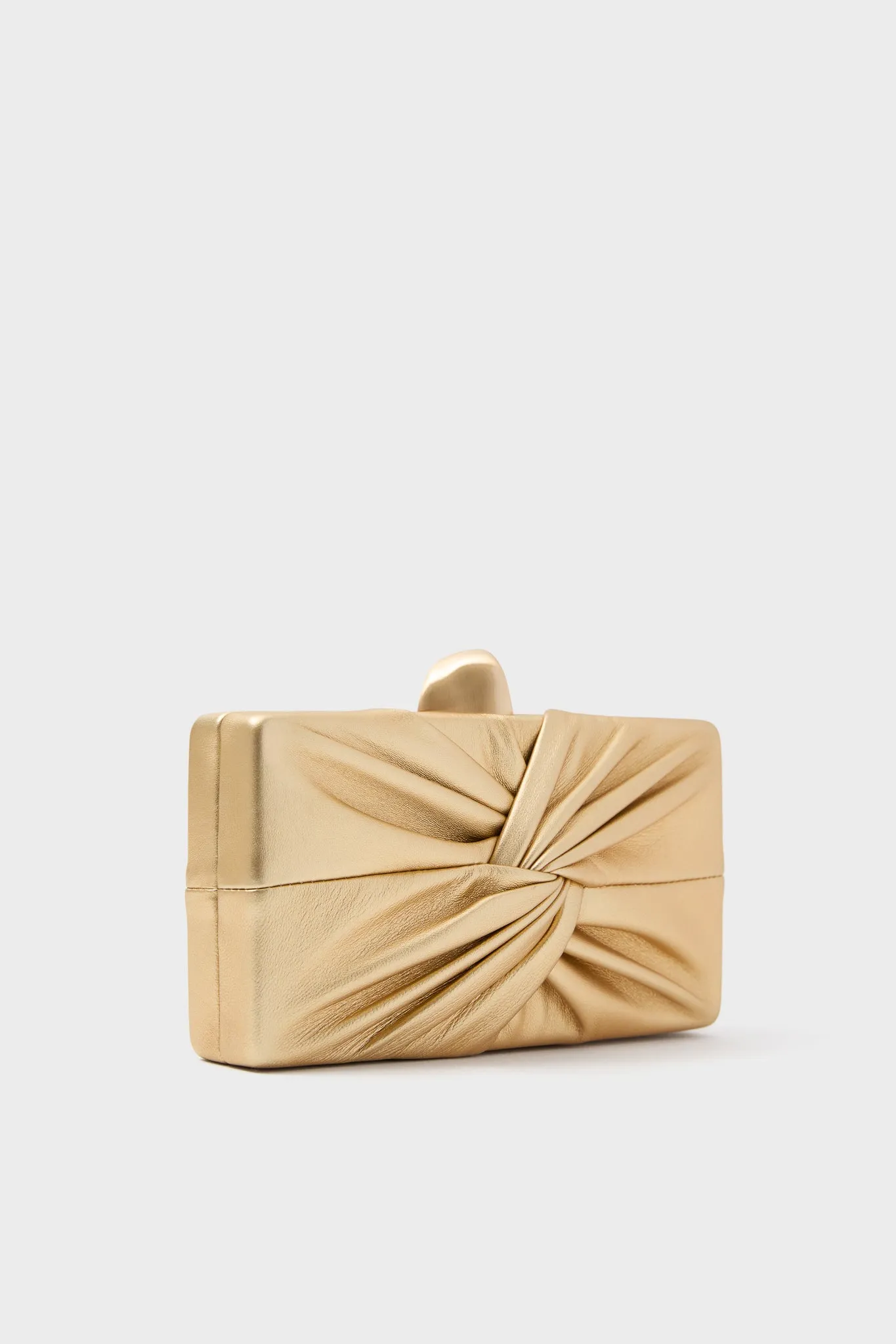 Matte Brass Lisse Clutch sold by Tuckernuck product image thumbnail 3