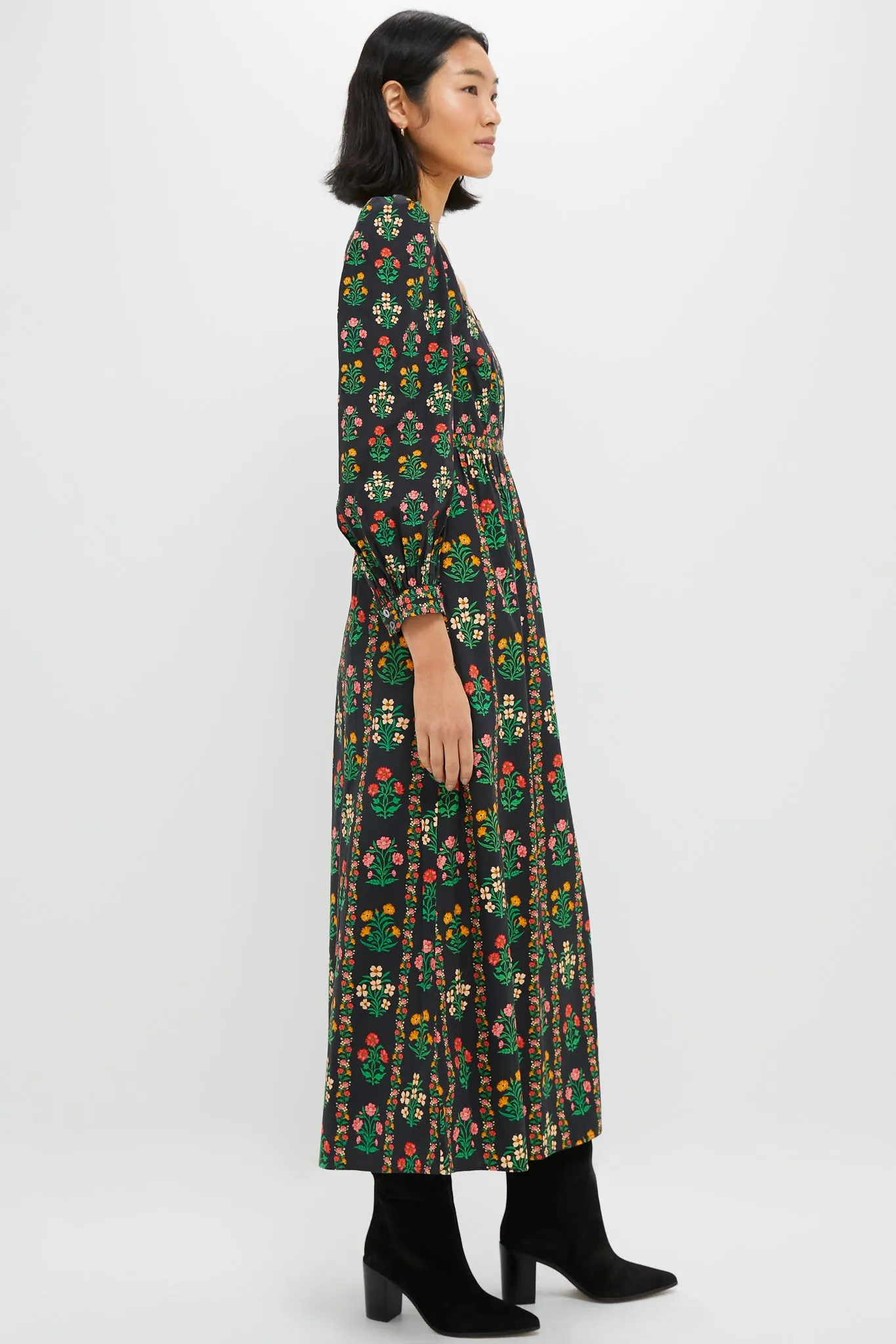 Rose Border Cornelia Dress sold by Tuckernuck product image thumbnail 3